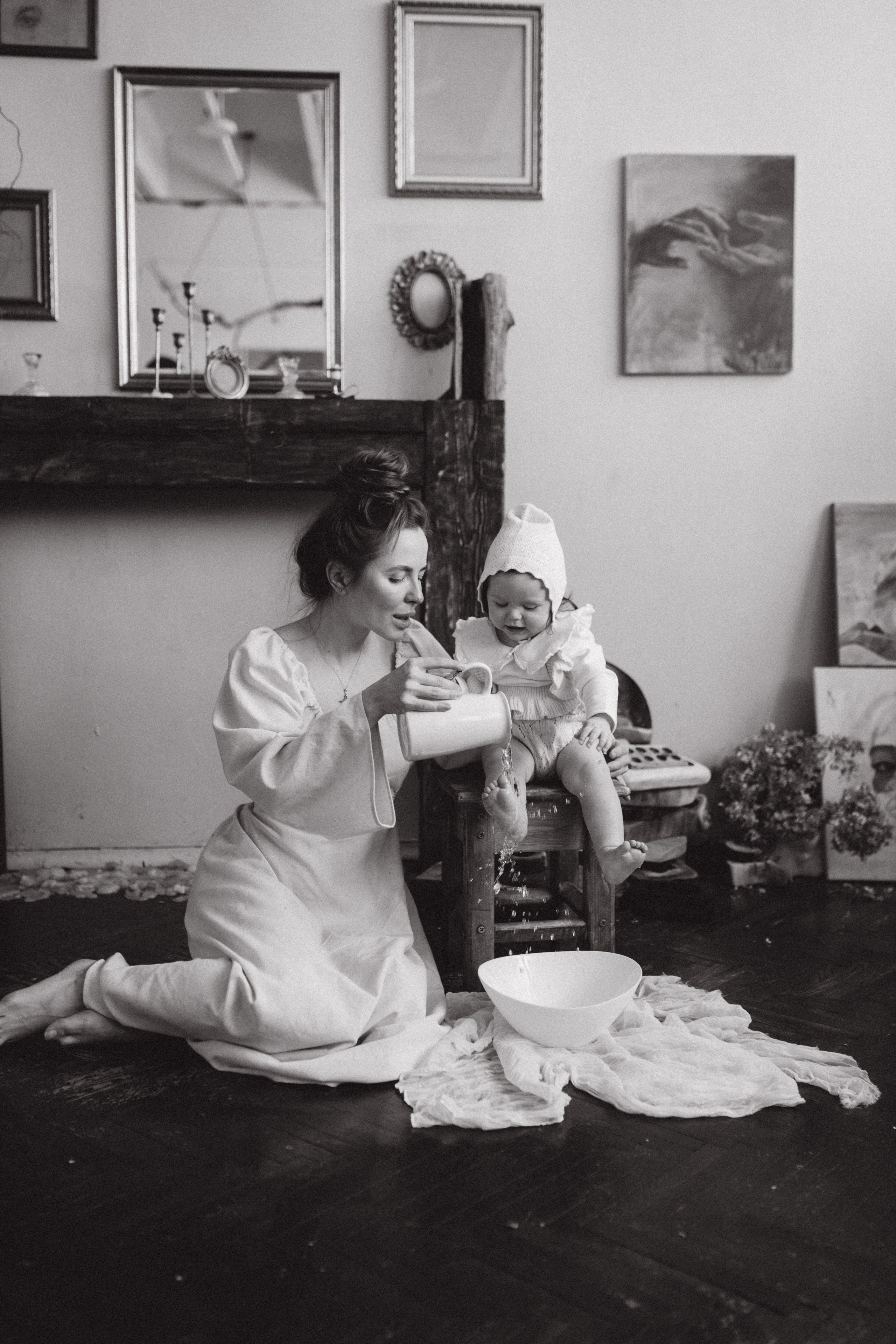 Семейная съемка в студии. Семейный и детский фотограф в Москве Антонина Смирнова