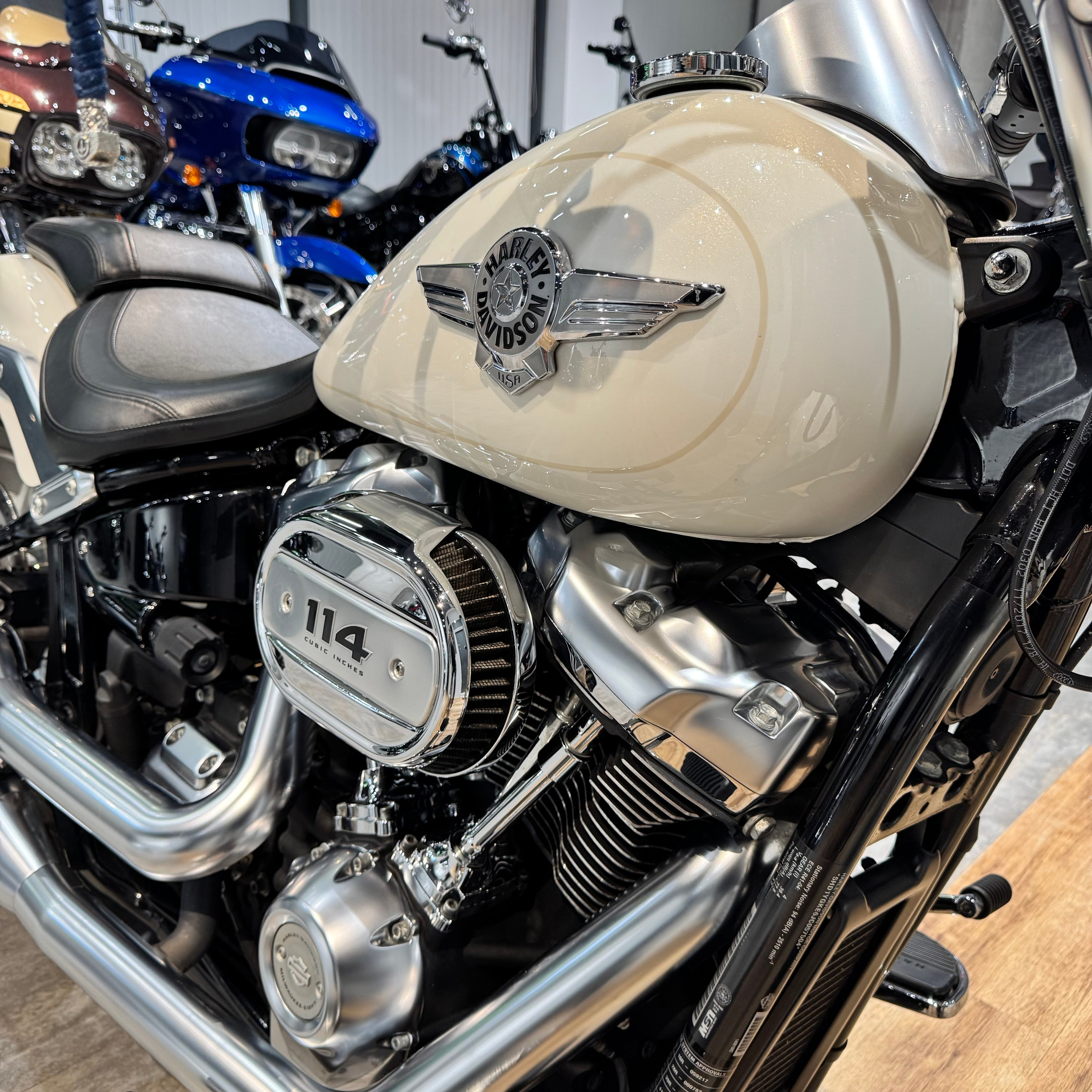 Harley Davidson 114 FAT BOY (Softail) — купить мотоцикл. Hello Davidson, Москва. Только хорошие мотоциклы…