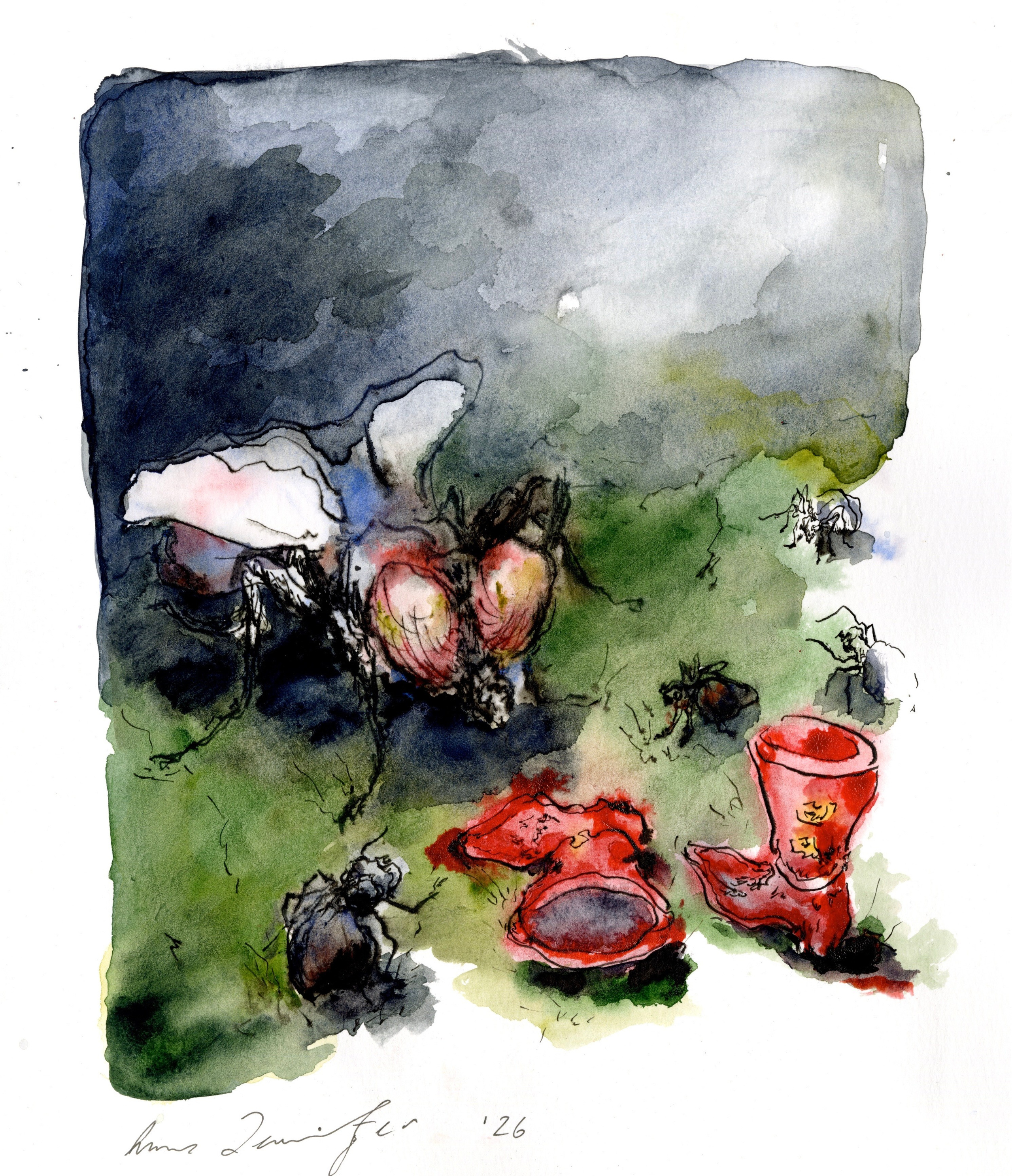 Watercolors. Anna Jennifer | Contemporary Artist