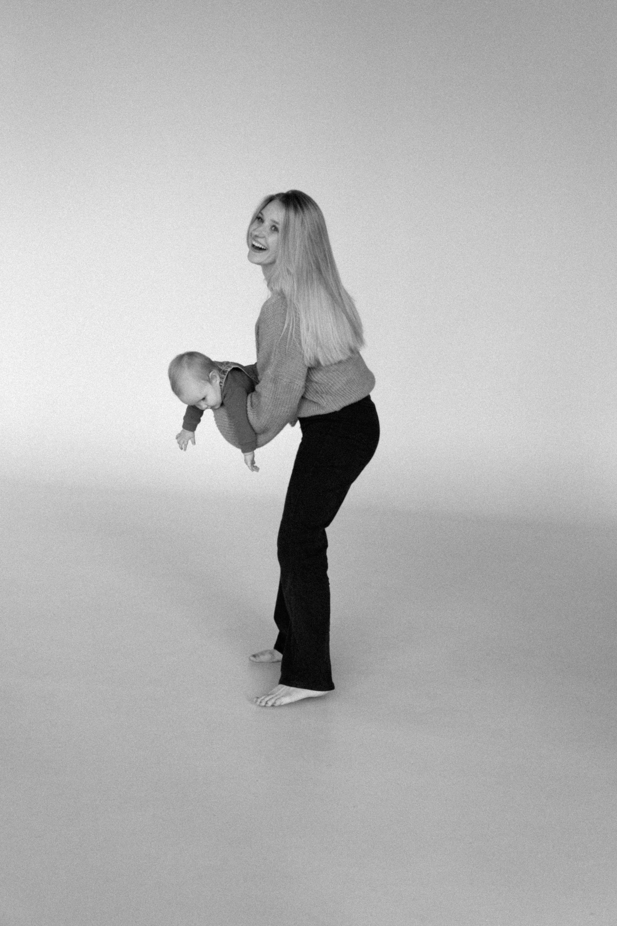 Наталья с дочкой /студия/. Фотограф в Красноярске Александра Викулова