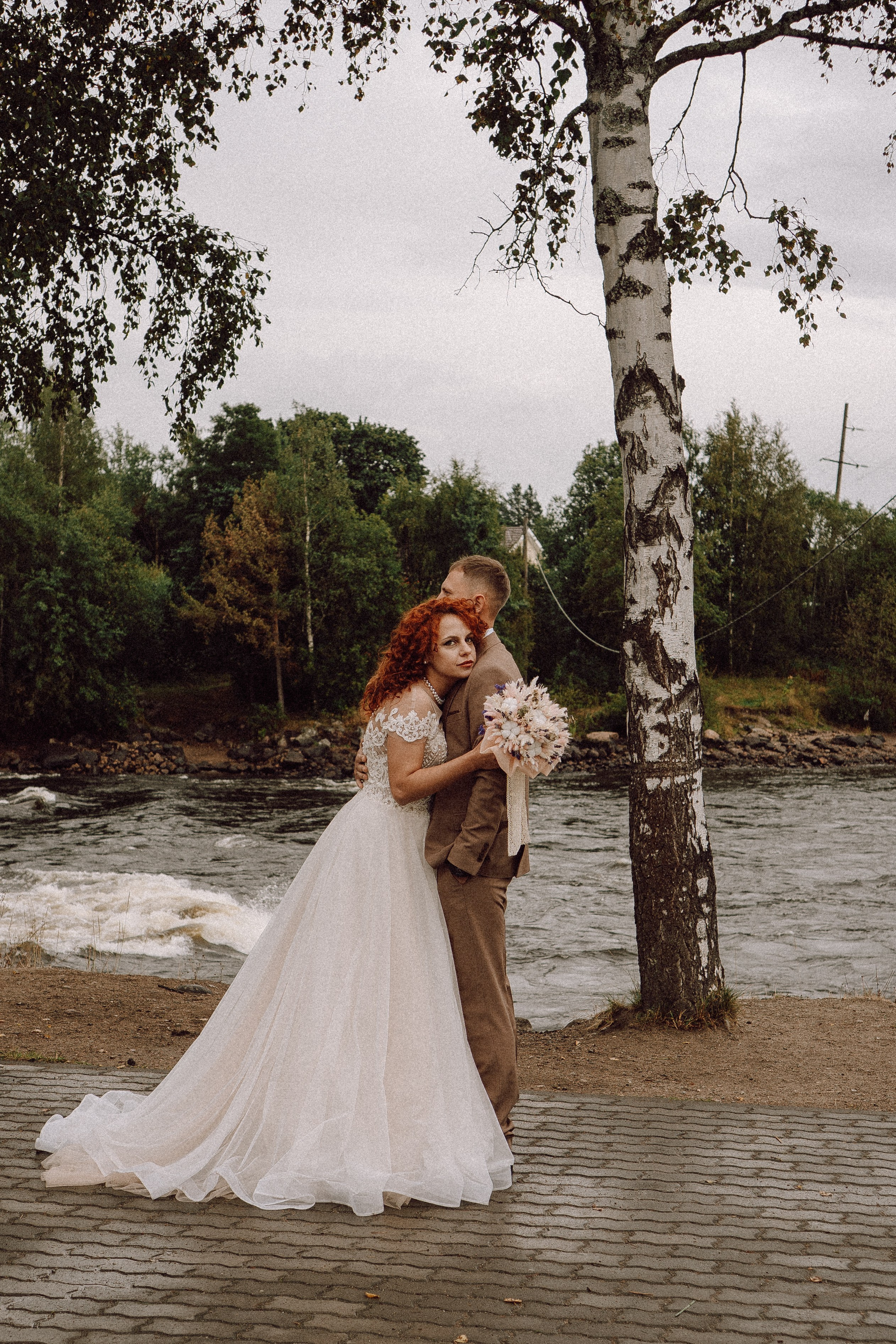 СВАДЕБНАЯ ФОТОСЕССИИЯ ПАРЫ В ГОРОДЕ ПРИОЗЕРСК В СОСНОВОМ ЛЕСУ И С ПИКАПОМ. Профессиональный фотограф, Санкт-Петербург — Виктория Богомолова
