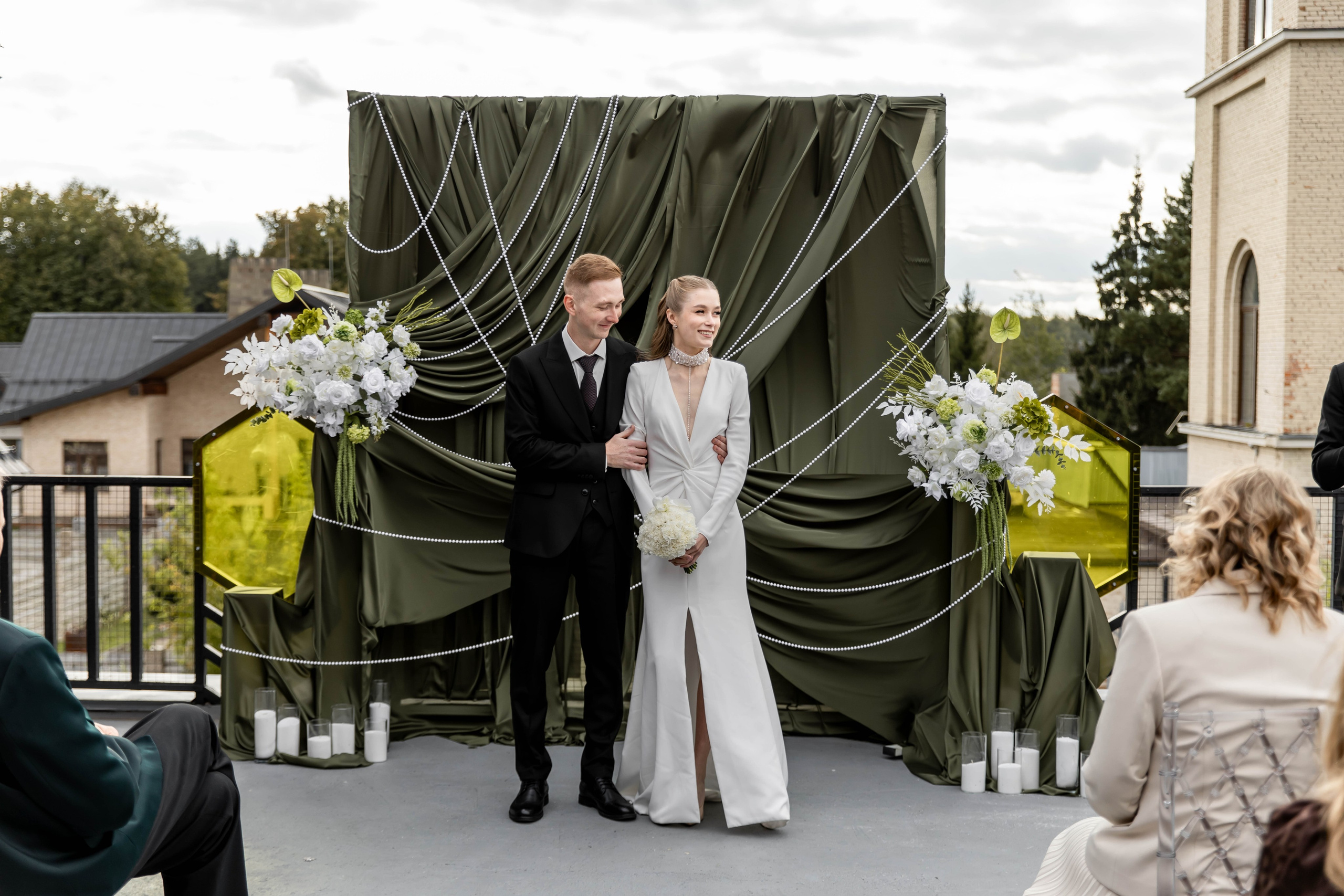 Выездная регистрация + Барвиха + банкет. Свадебный и семейный фотограф в Москве Диана Левченко