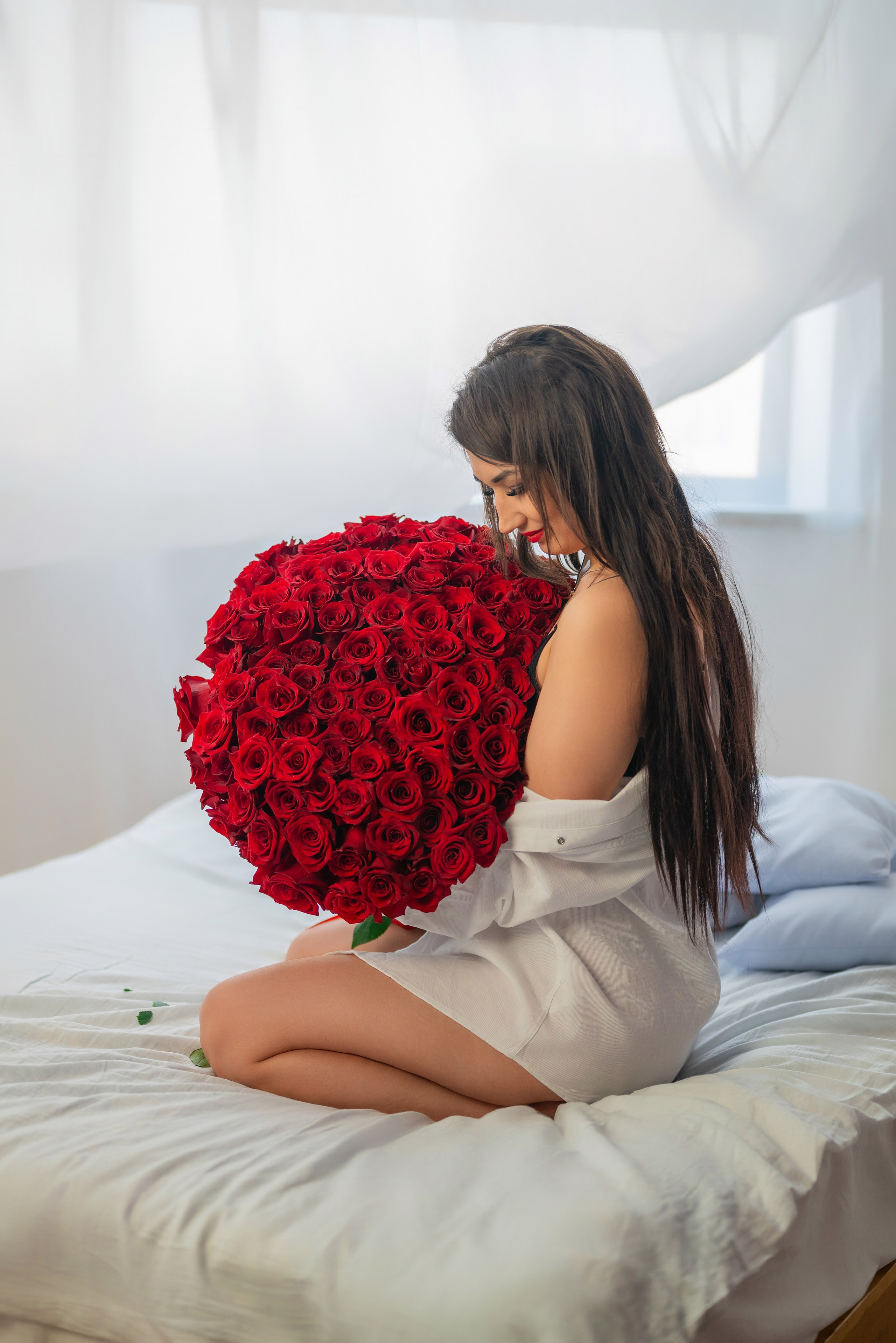 Фотопроект *101 красная роза* 2023 г. Фотограф в городе Салават