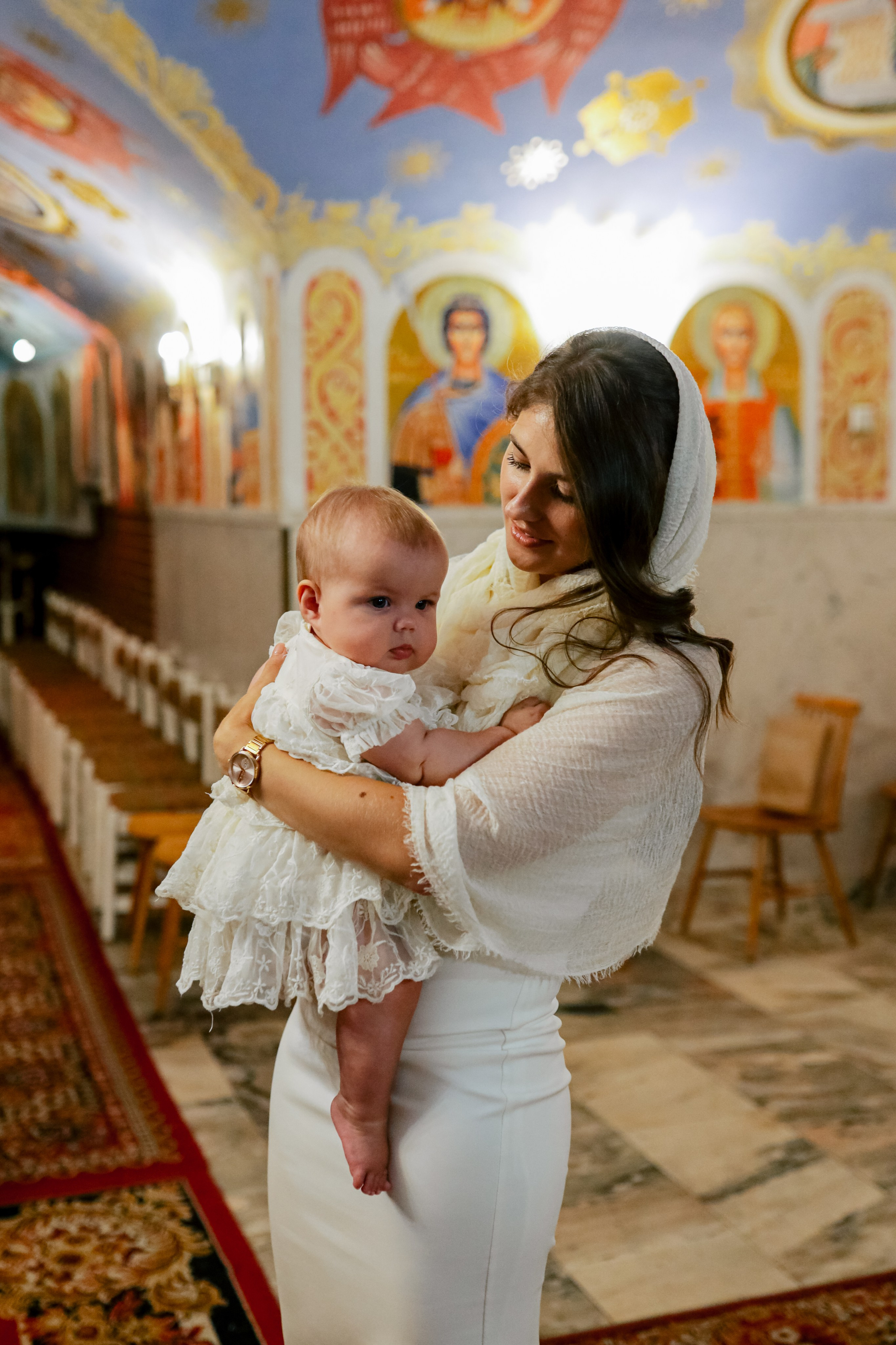 Крещение Адрианы. Свадебный и семейный фотограф в Варшаве