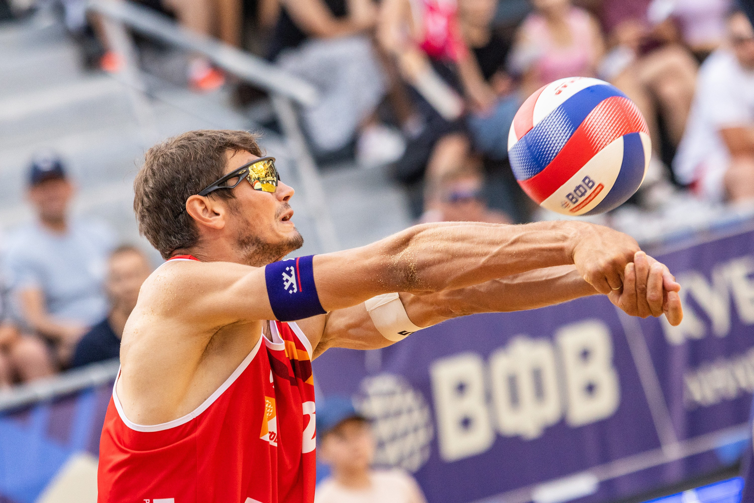 Пляжный волейбол. Фотограф Марина Кобзева