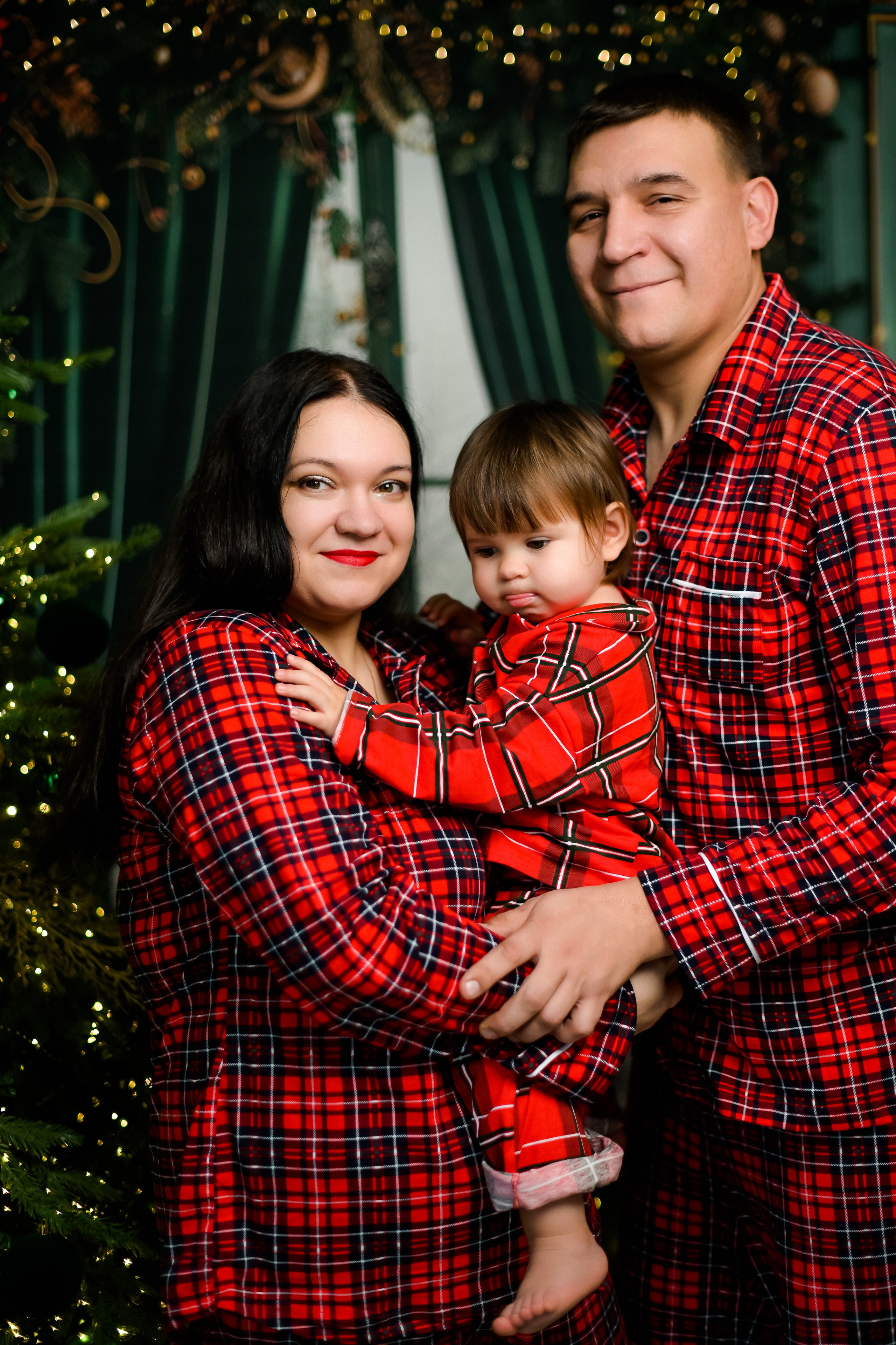 Семья Татьяна, Анатолий и Ксюшенька