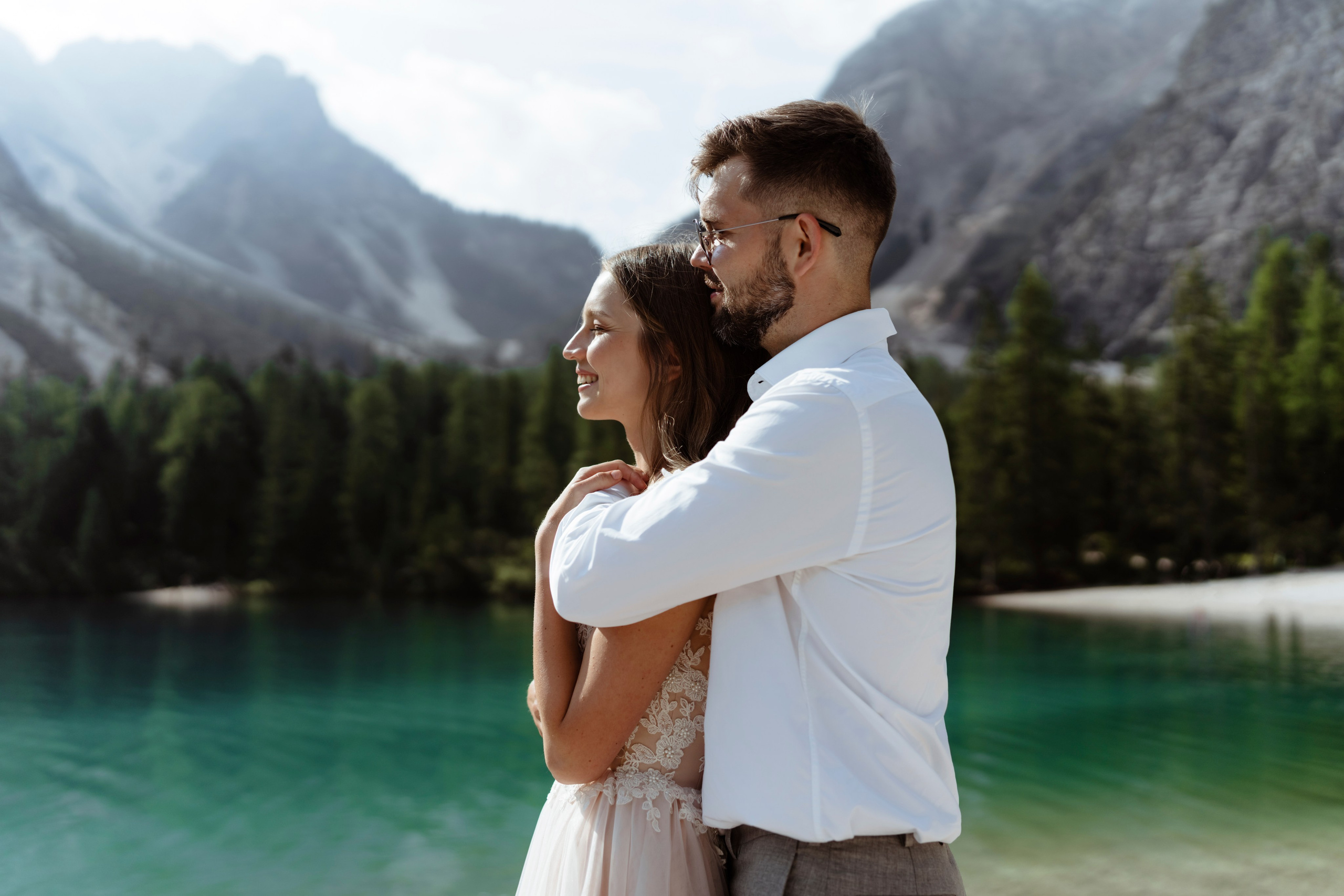 LAGO DI BRAIS| ITALY. Elopement Wedding Photographer