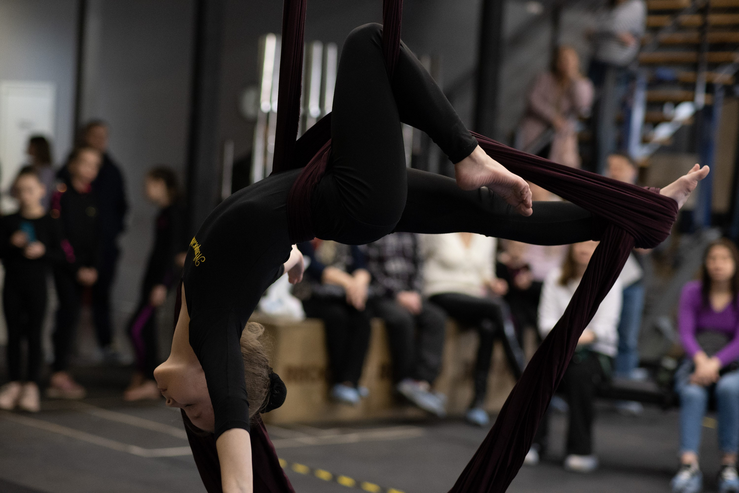 Внутриклубные соревнования по воздушной гимнастике 02.04.23