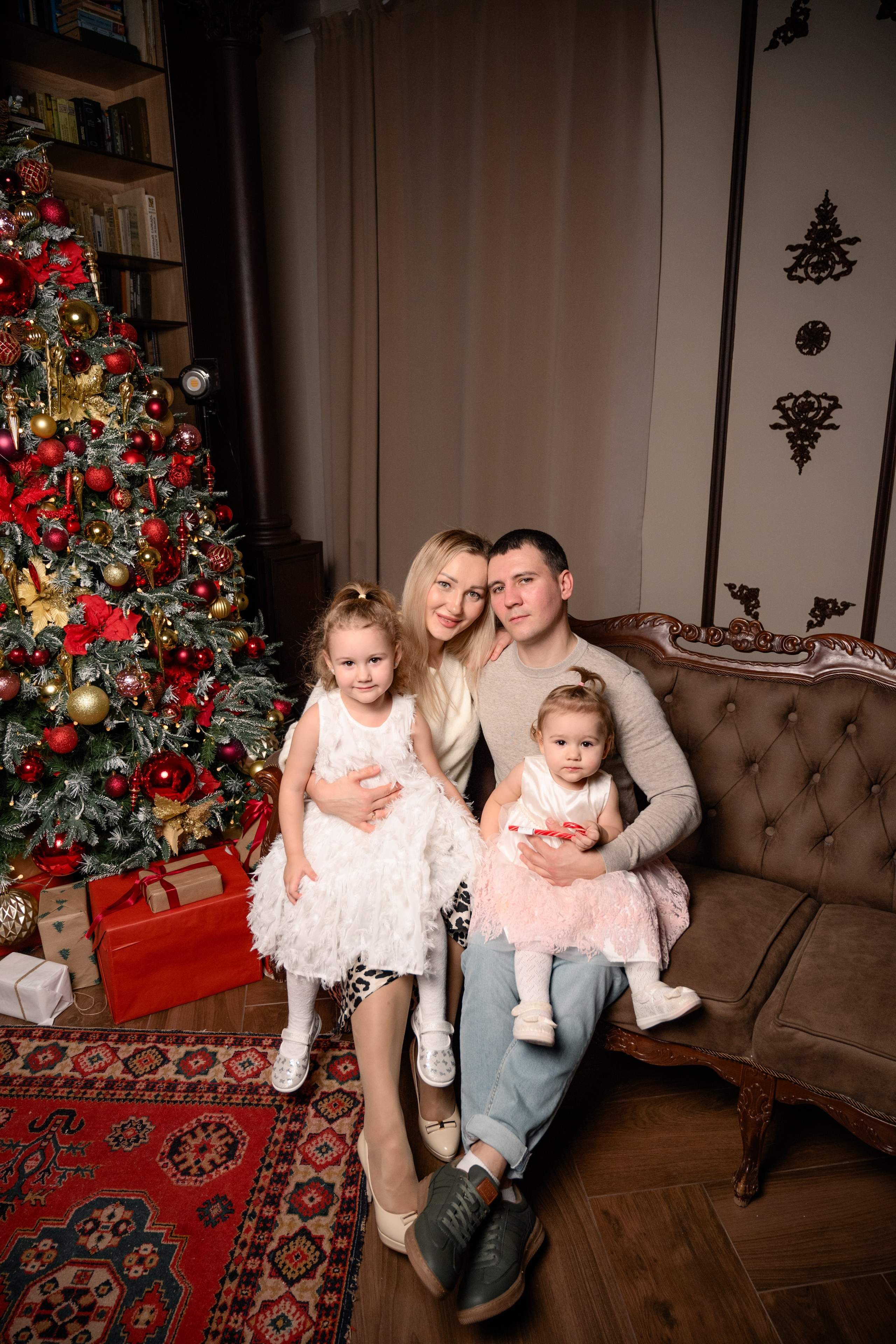 Семейная новогодняя история. Фотограф в Ростове-на-Дону Оксана Филатьева