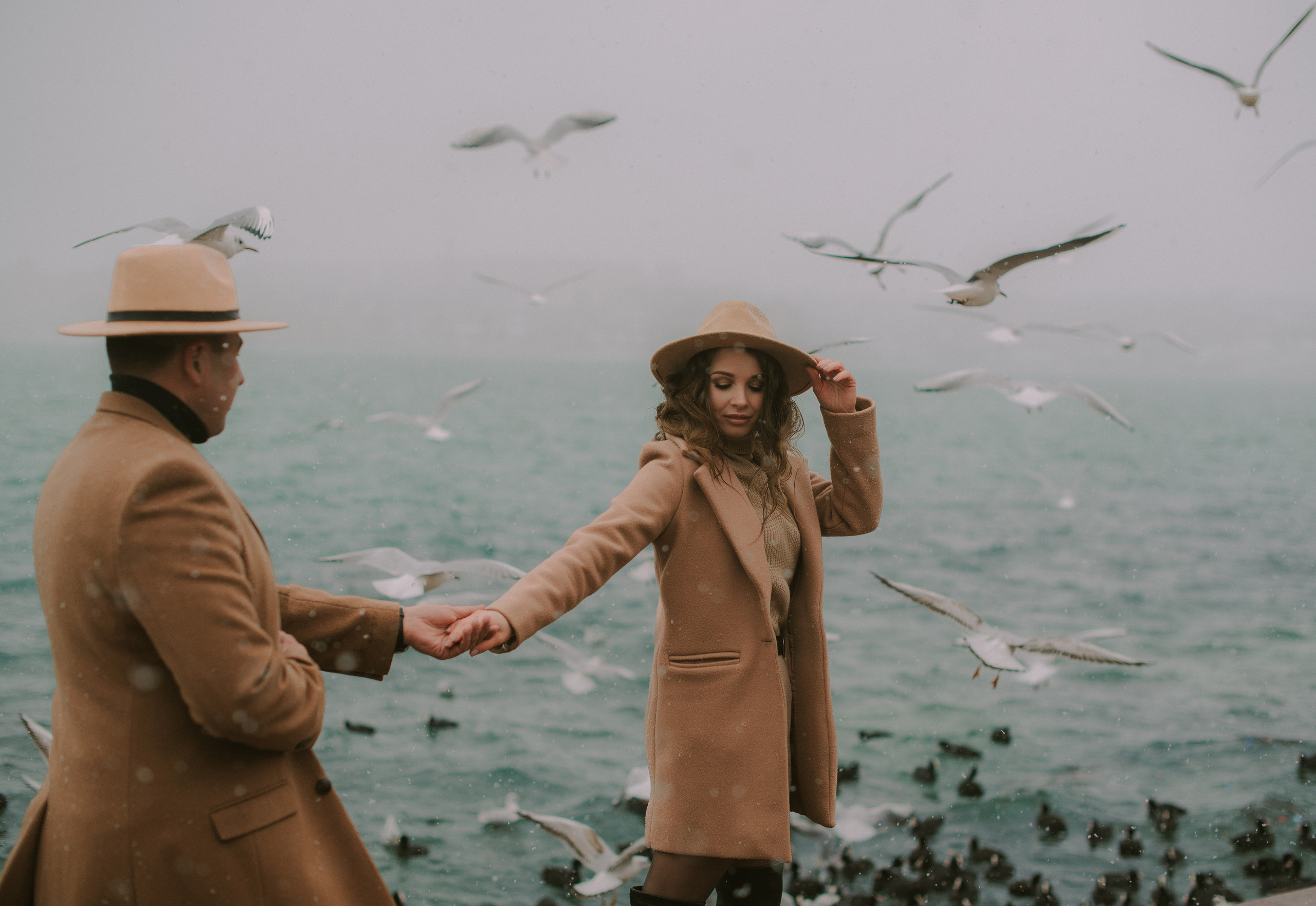 Зимний Севастополь для двоих. Свадебный, женский, семейный фотограф в Севастополе Юлия Мошенко