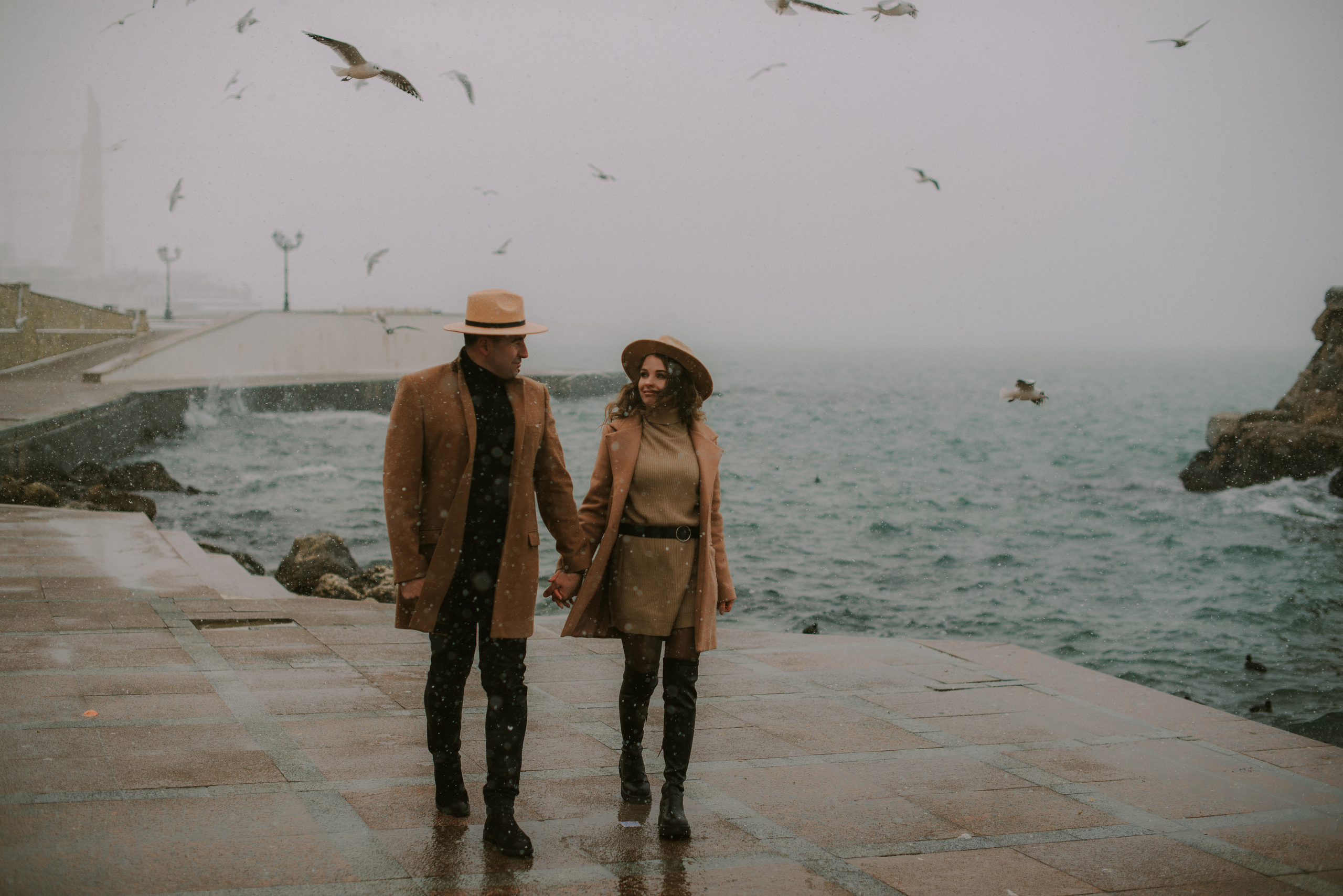 Зимний Севастополь для двоих. Свадебный, женский, семейный фотограф в Севастополе Юлия Мошенко