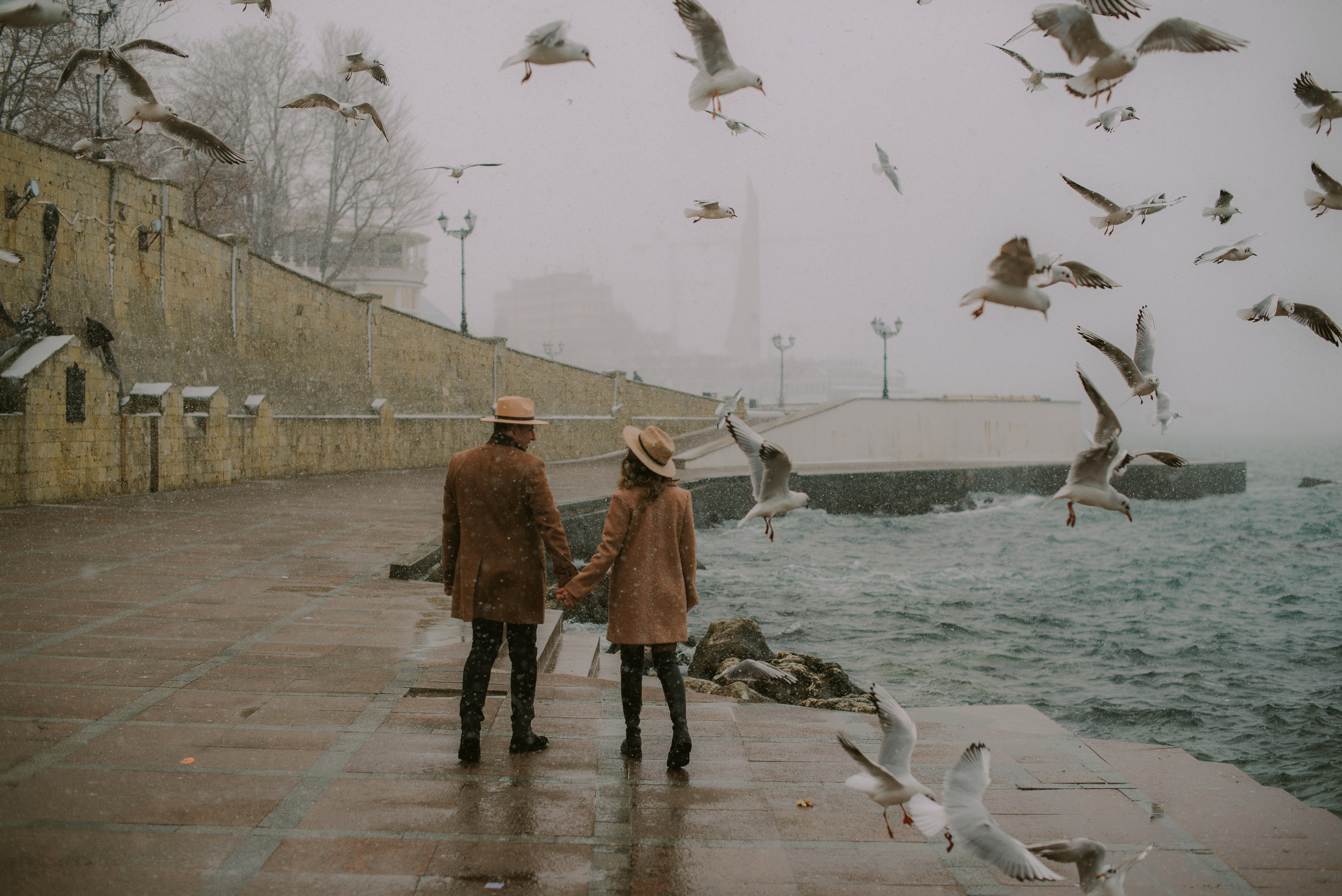 Зимний Севастополь для двоих. Свадебный, женский, семейный фотограф в Севастополе Юлия Мошенко