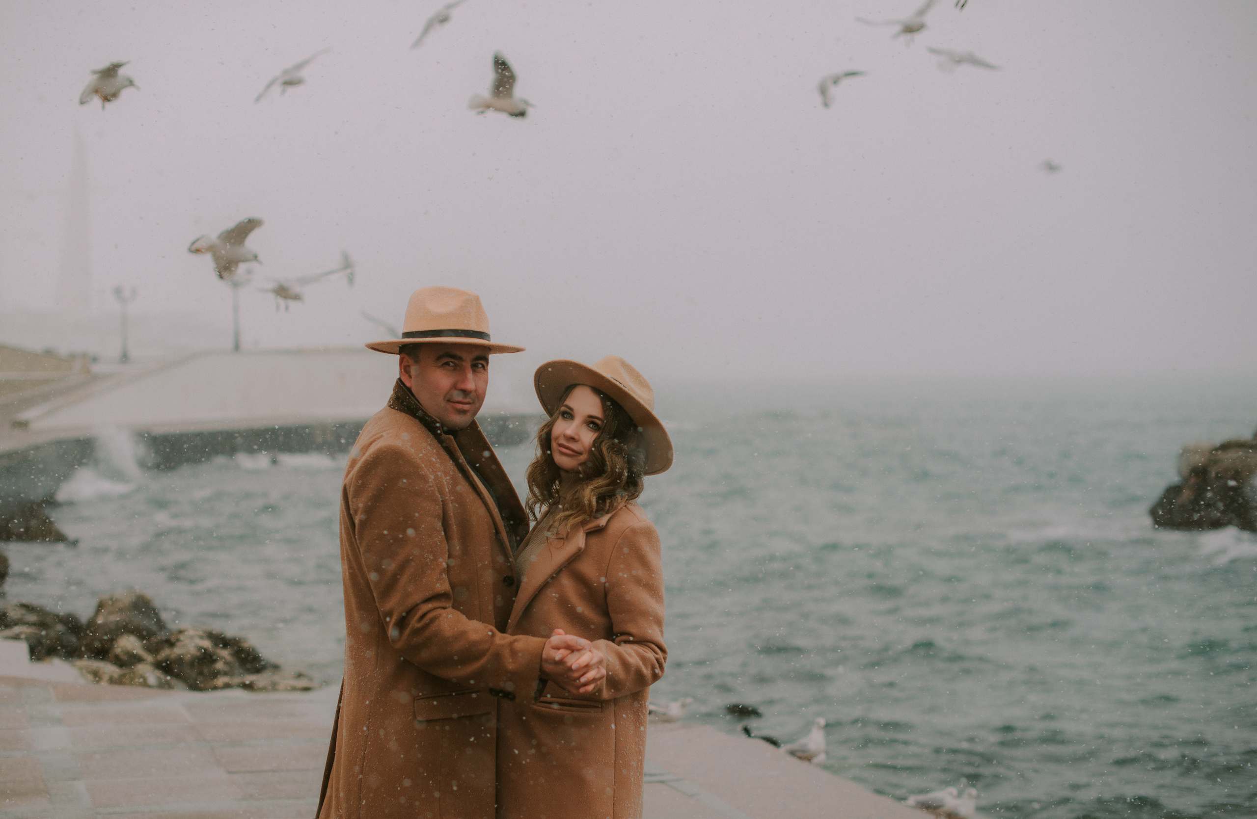 Зимний Севастополь для двоих. Свадебный, женский, семейный фотограф в Севастополе Юлия Мошенко