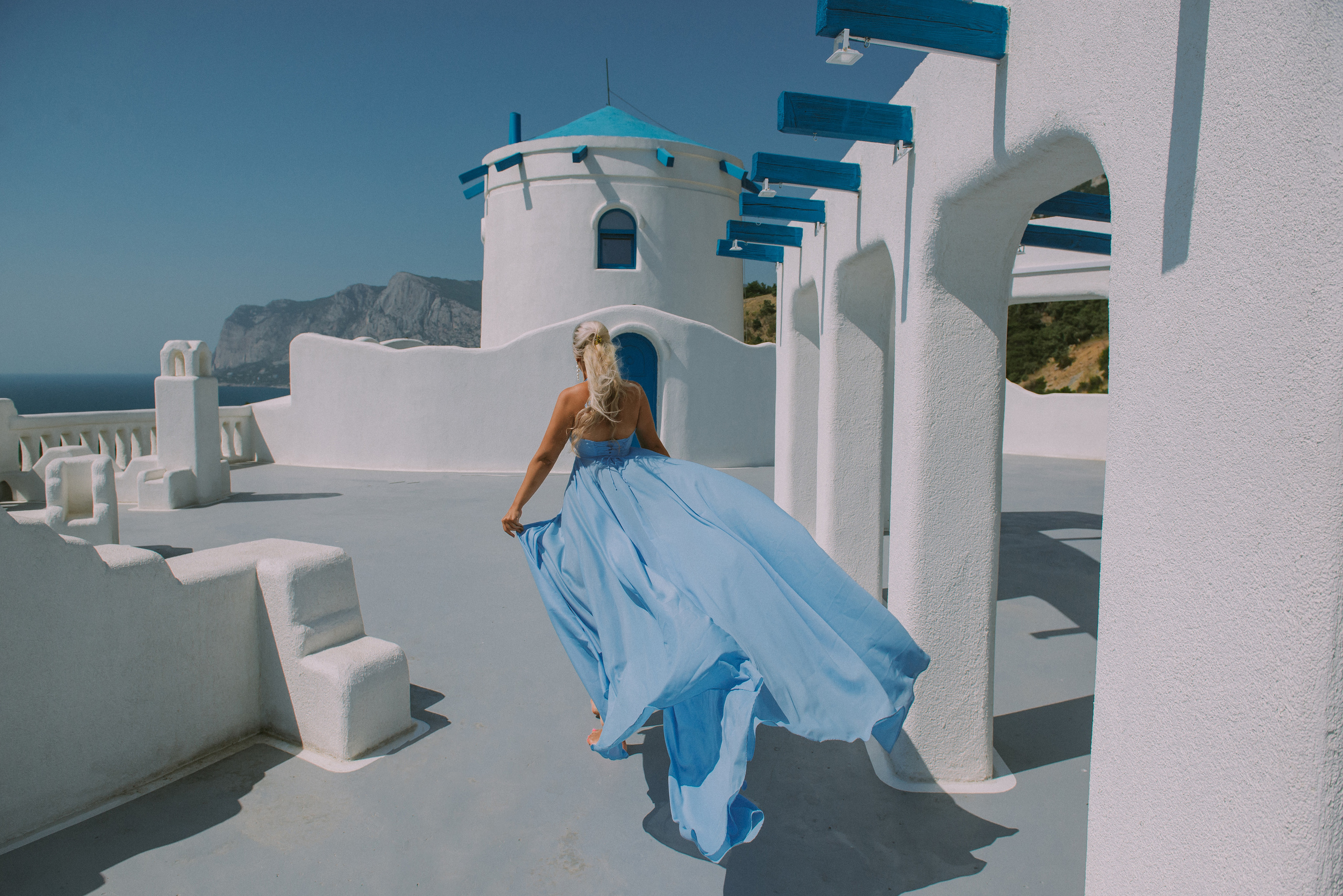 Санторини и Массандровский дворец. Свадебный, женский, семейный фотограф в Севастополе Юлия Мошенко