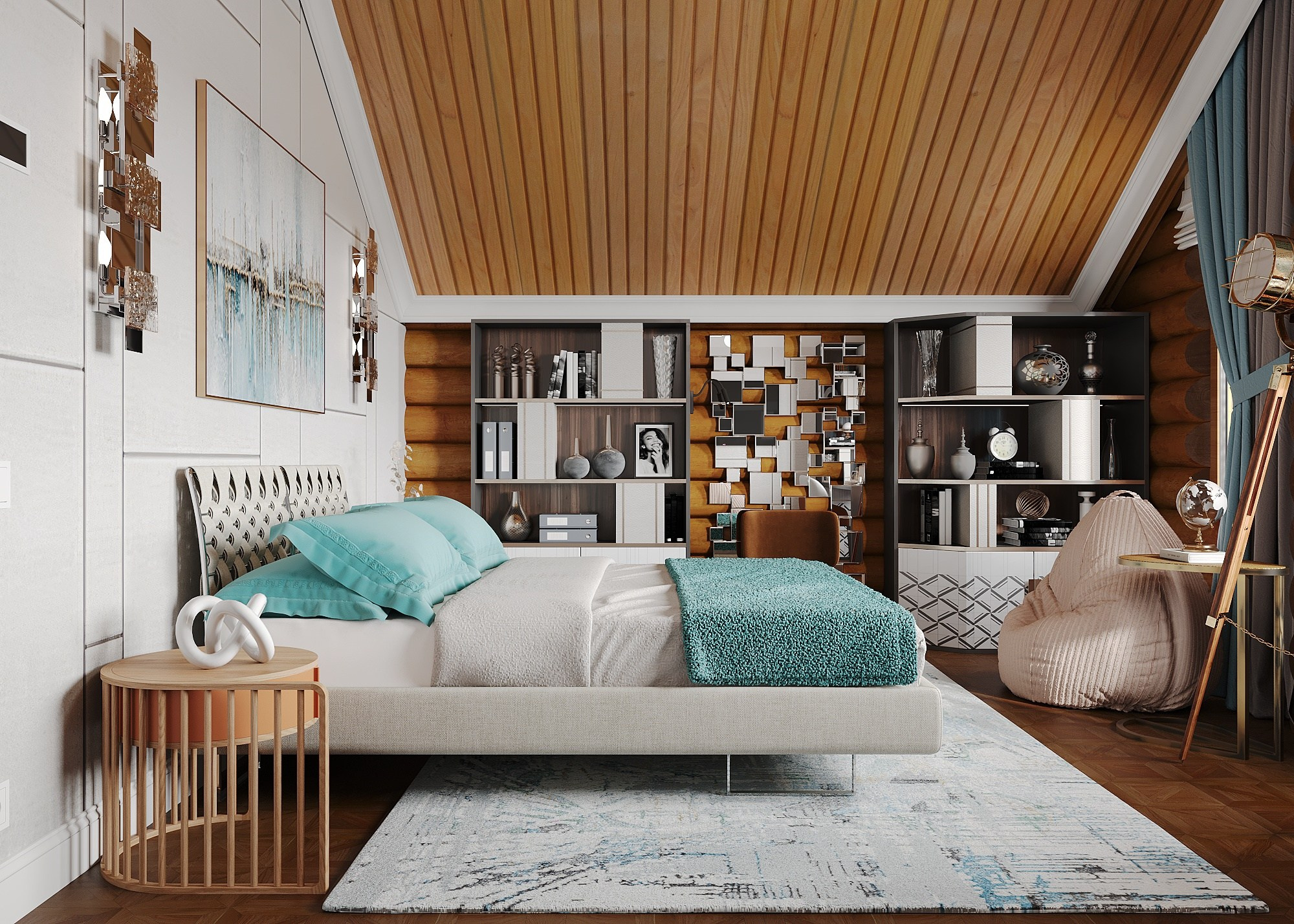 ДОМ В НИКОЛИНО 500 КВ.М. 3 ЭТАЖ. Irina Balykina — Interior 3D Visualisation