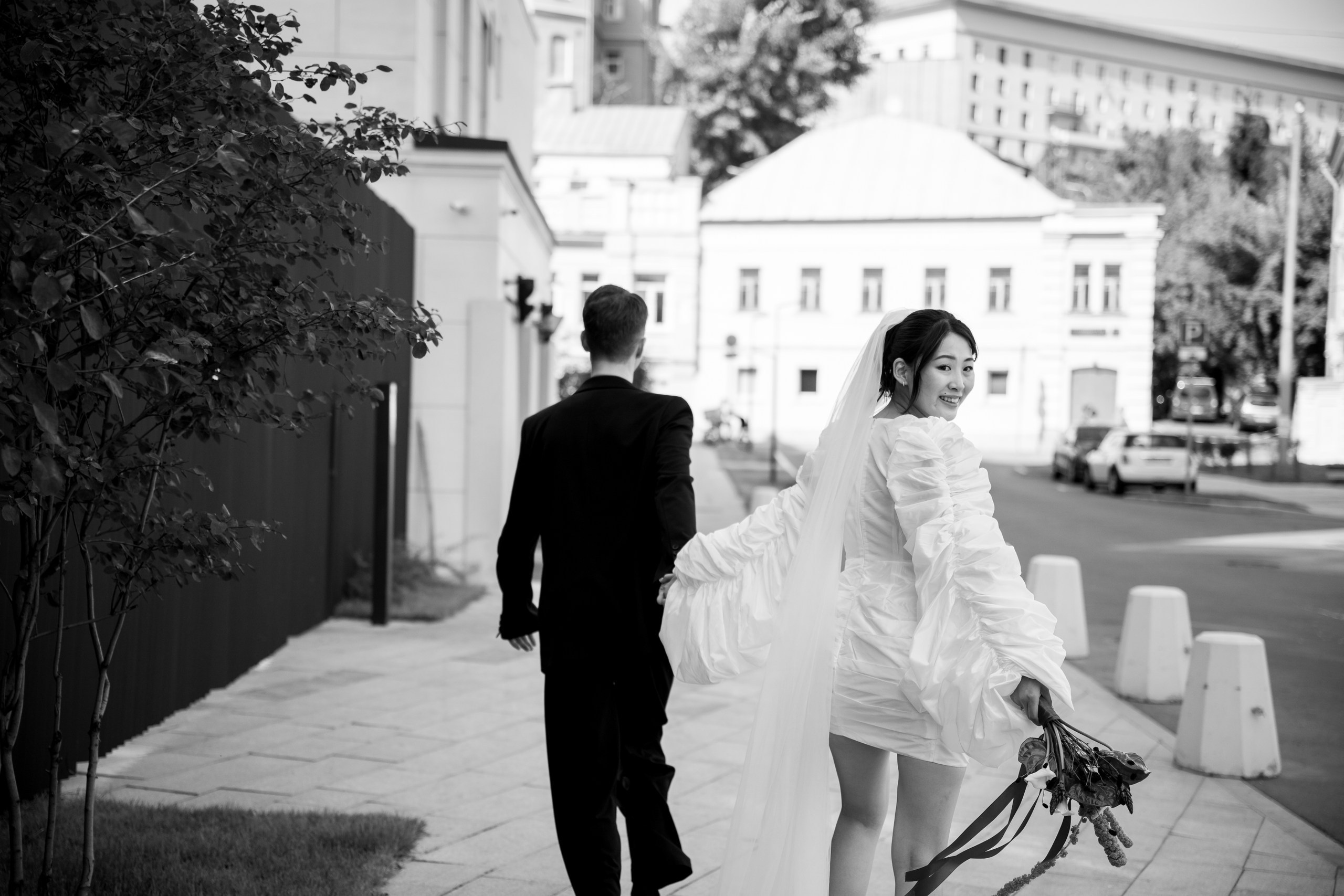 Свадьба Кати и Димы с регистрацией брака в Усадьбе Муравьевых-Апостолов, утро в отеле Twelve reasons Москва. Semerlina.ru