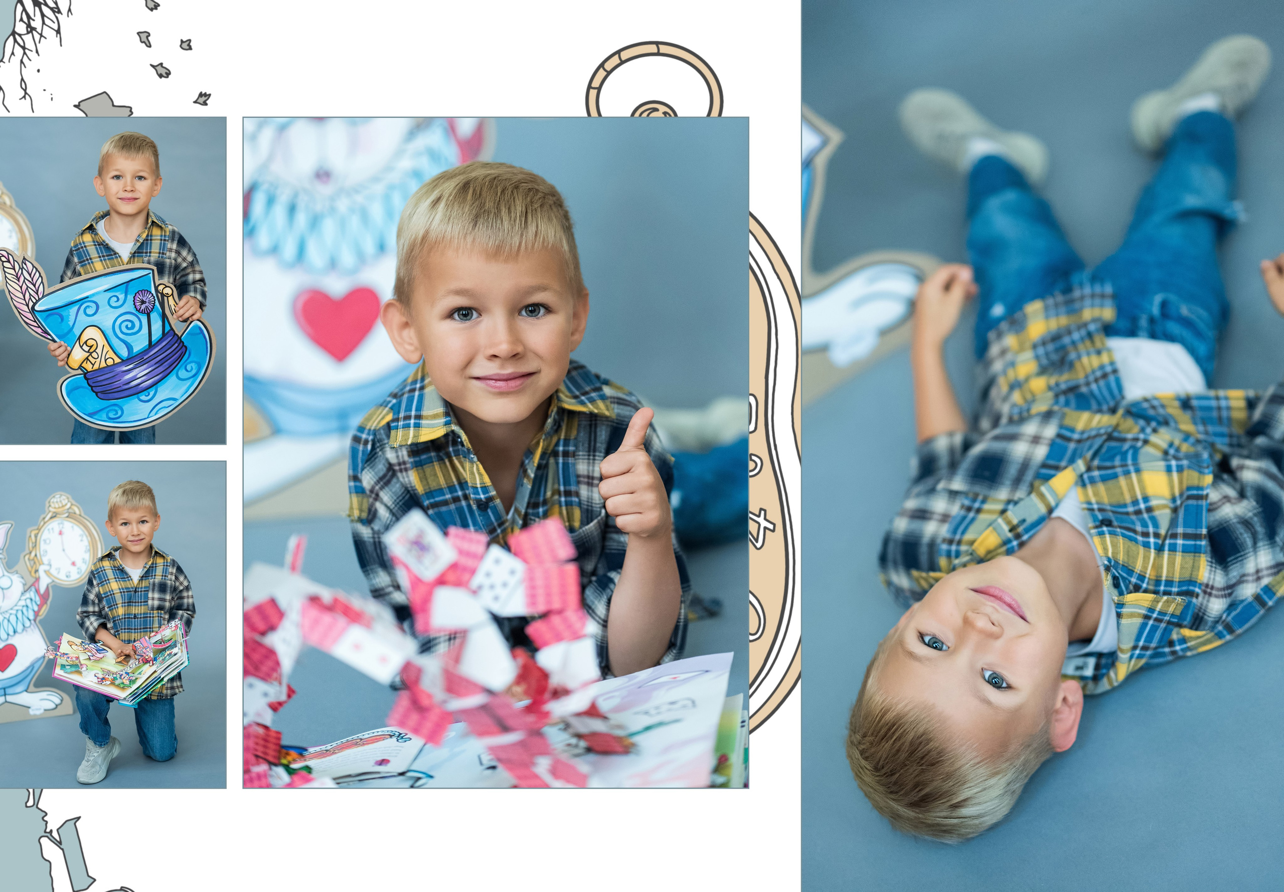 Алиса в Стране Чудес. Анна Белашова ВЫПУСКНЫЕ АЛЬБОМЫ, фото и видеосъёмка