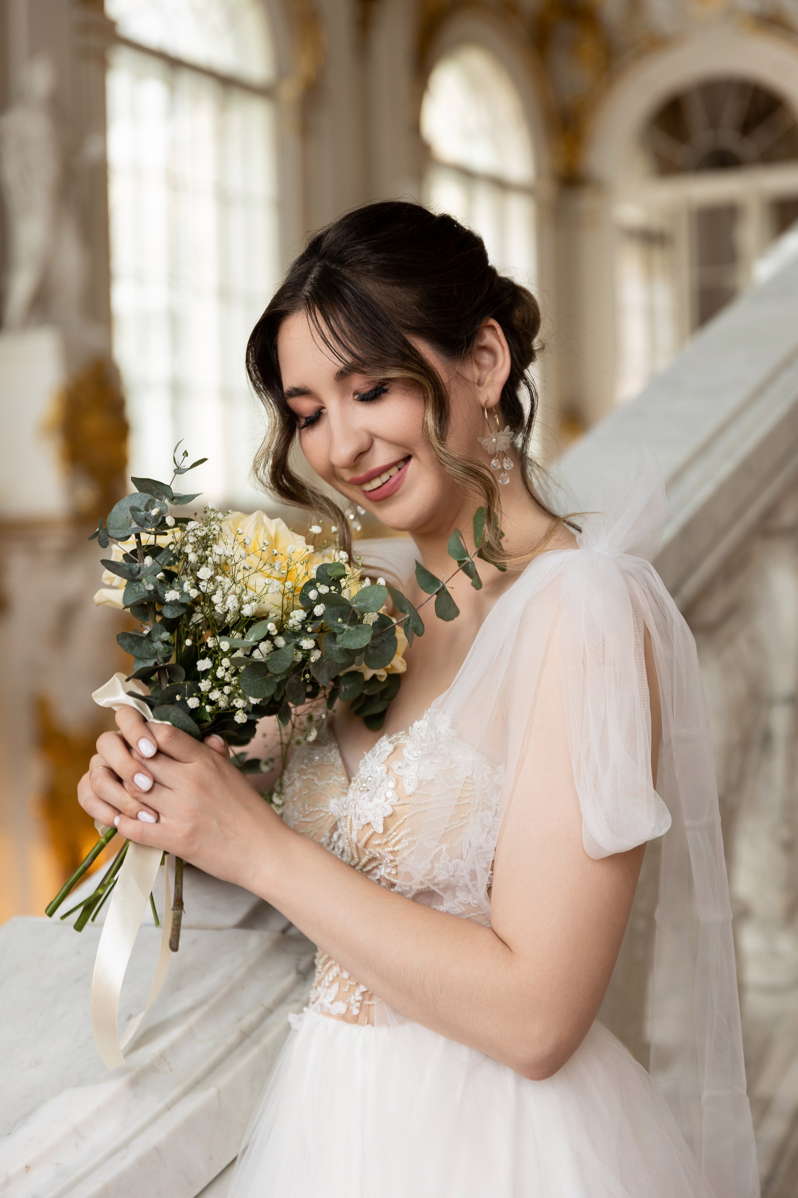 Свадебная фотосессия в Эрмитаже. Семейный и свадебный фотограф в Санкт-Петербурге Татьяна Швыкова