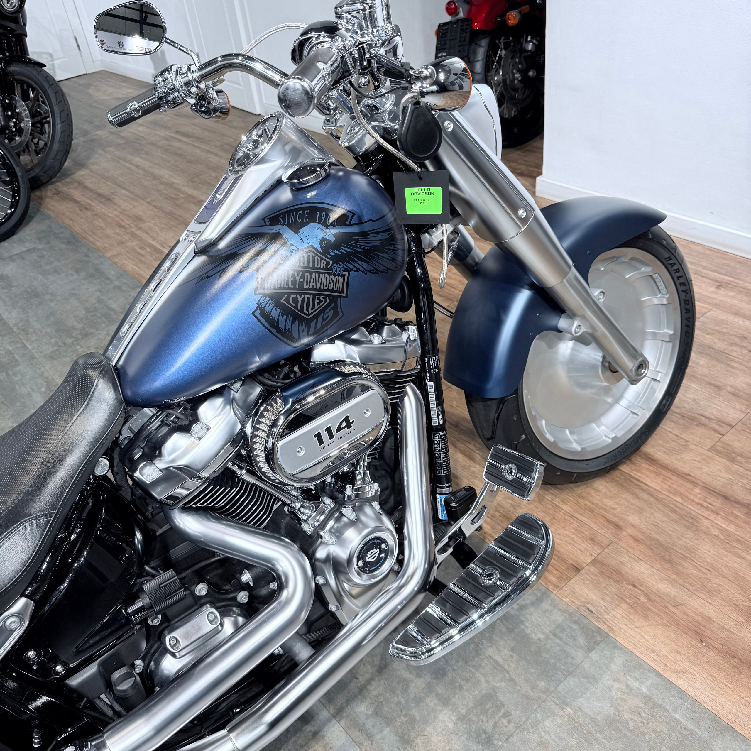 2018 Fat Boy 114 Bluе Dеnim 115 Yеars. Hello Davidson, Москва. Только хорошие мотоциклы…