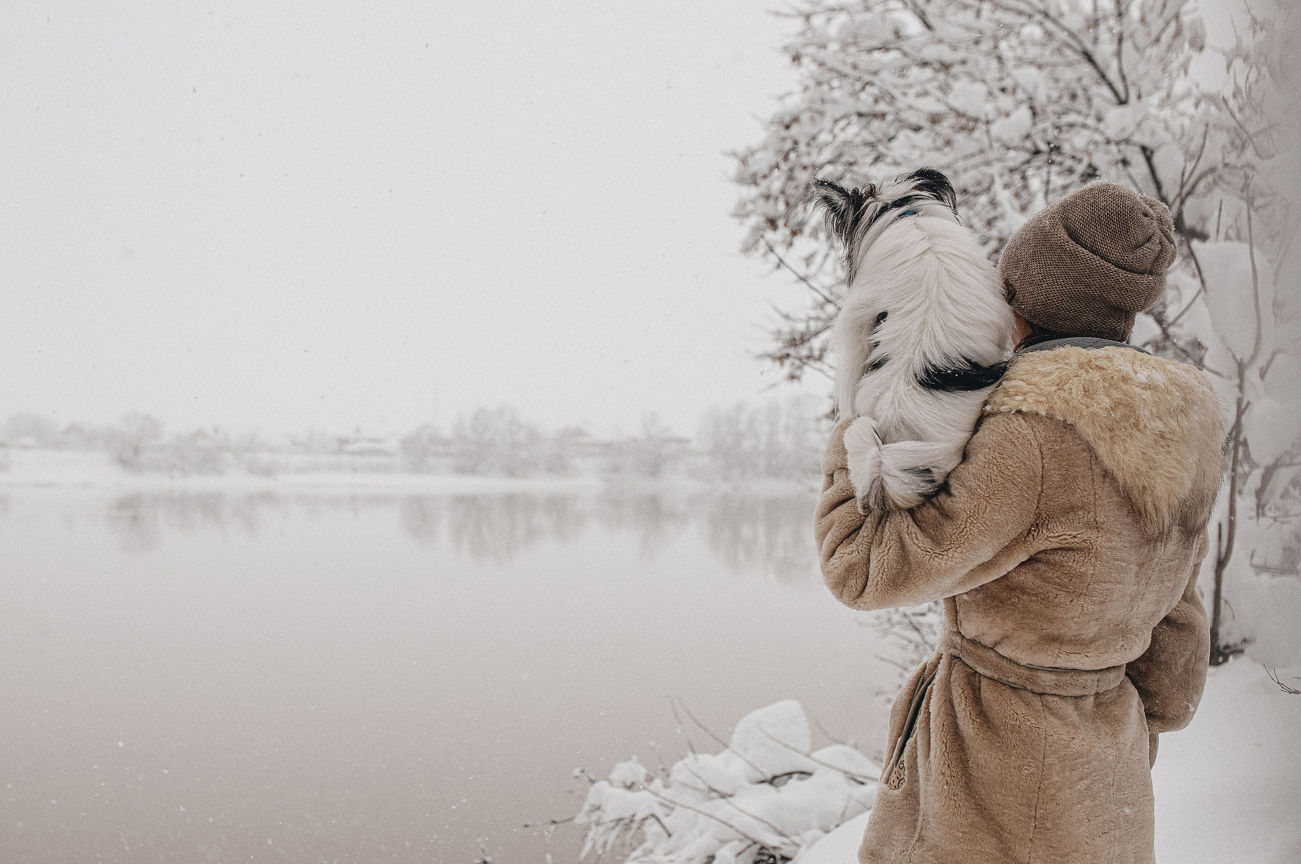 Зима, Пушкин и Ира. Фотограф в Краснодаре Алена Соколовская