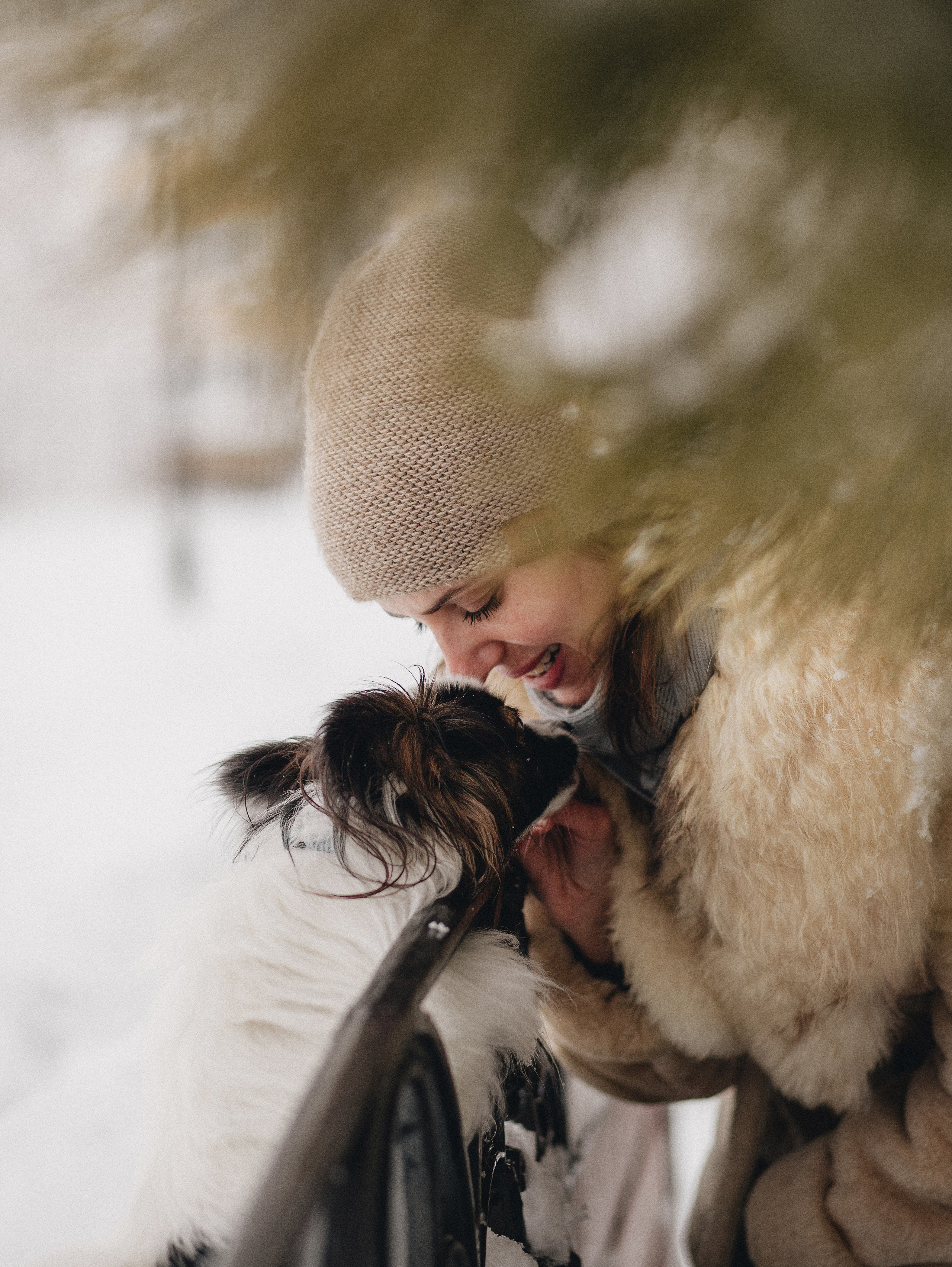 Зима, Пушкин и Ира. Фотограф в Краснодаре Алена Соколовская