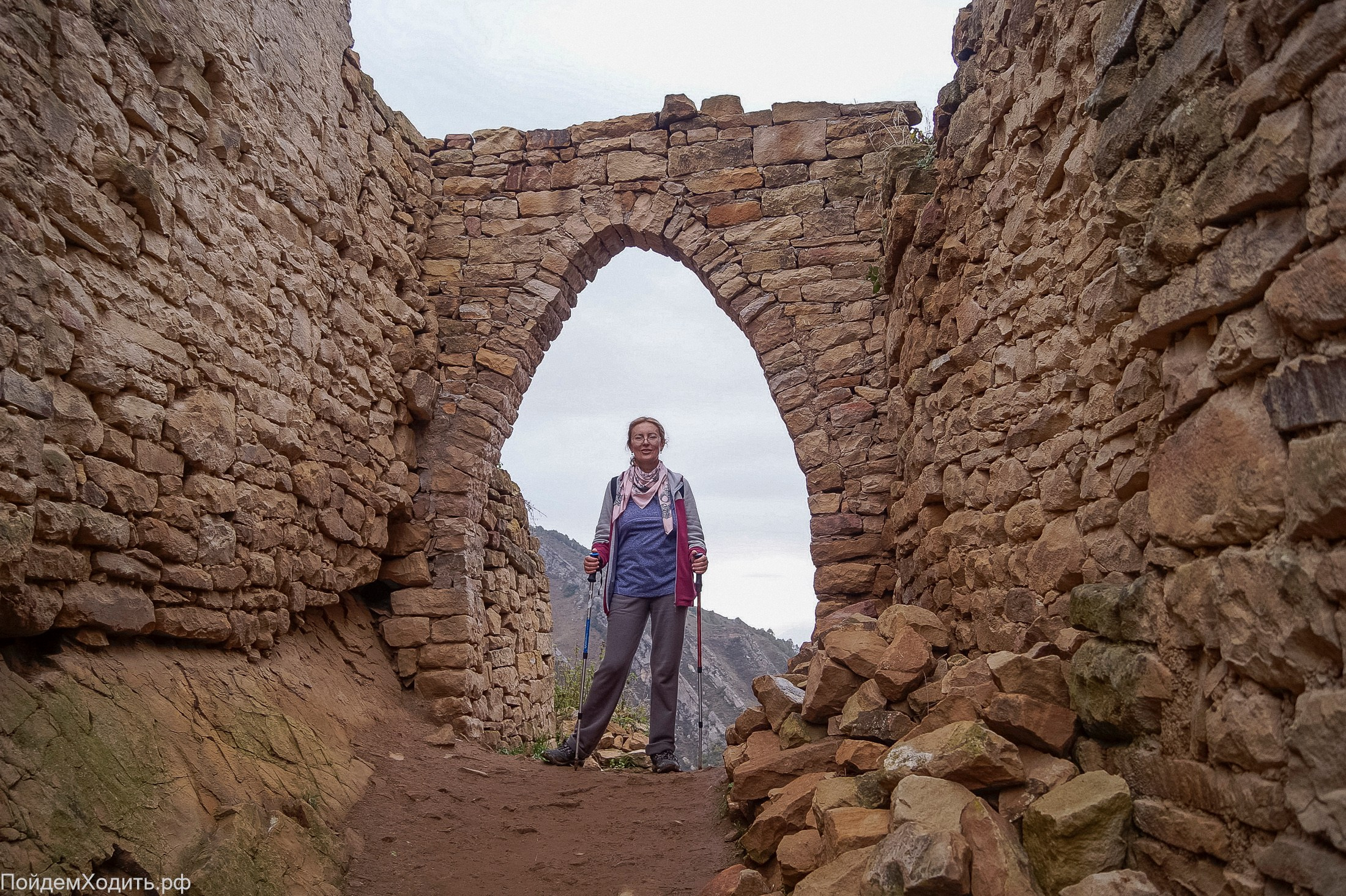 Nordic Walkers в Дагестане. Фото из походов и путешествий клуба скандинавской ходьбы Пойдем Ходить