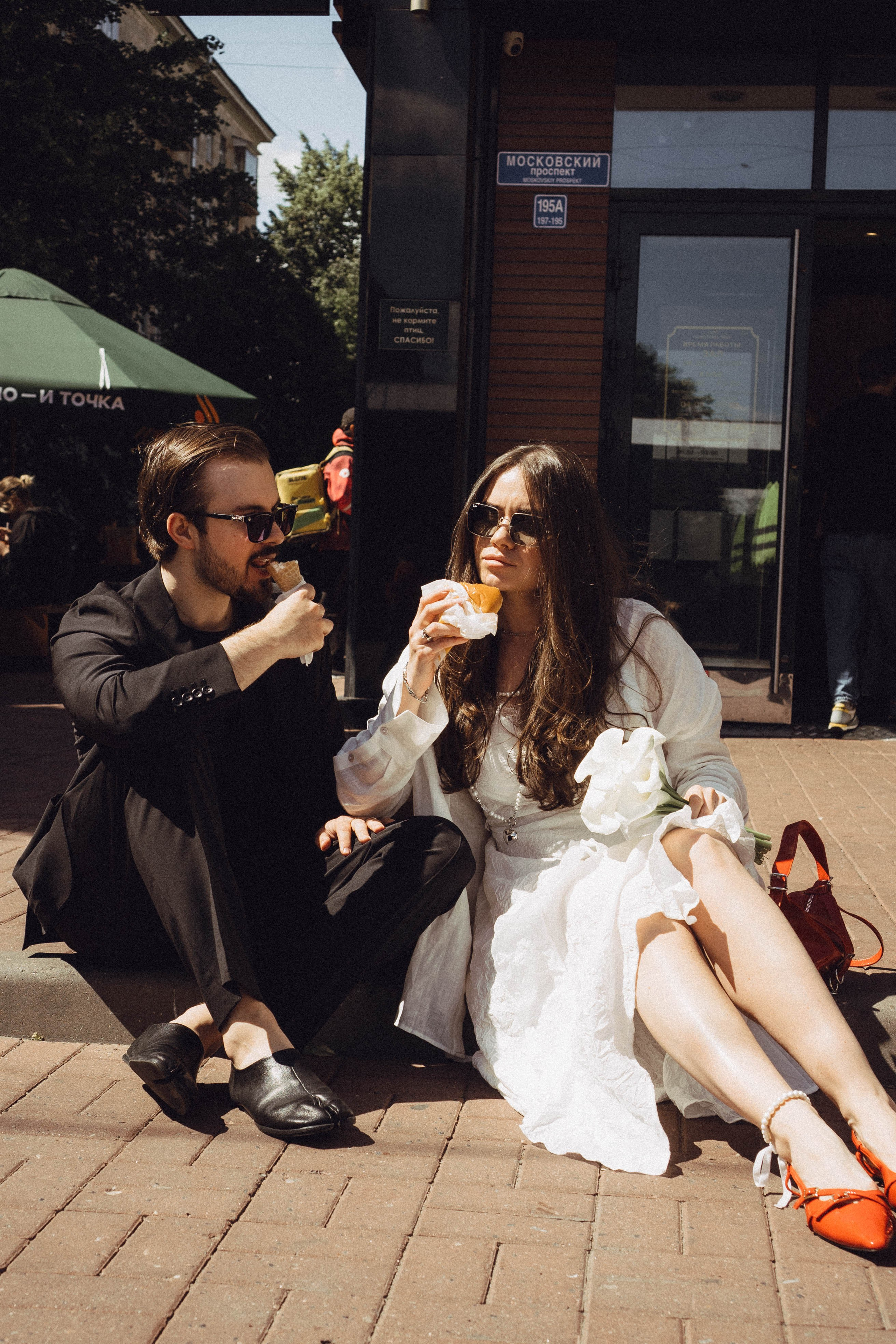 СВАДЕБНАЯ СЬЕМКА В ПАРКЕ ПОБЕДЫ И ПРОГУЛКА ПО МОСКОВСКОМУ ПРОСПЕКТУ. Профессиональный фотограф, Санкт-Петербург — Виктория Богомолова