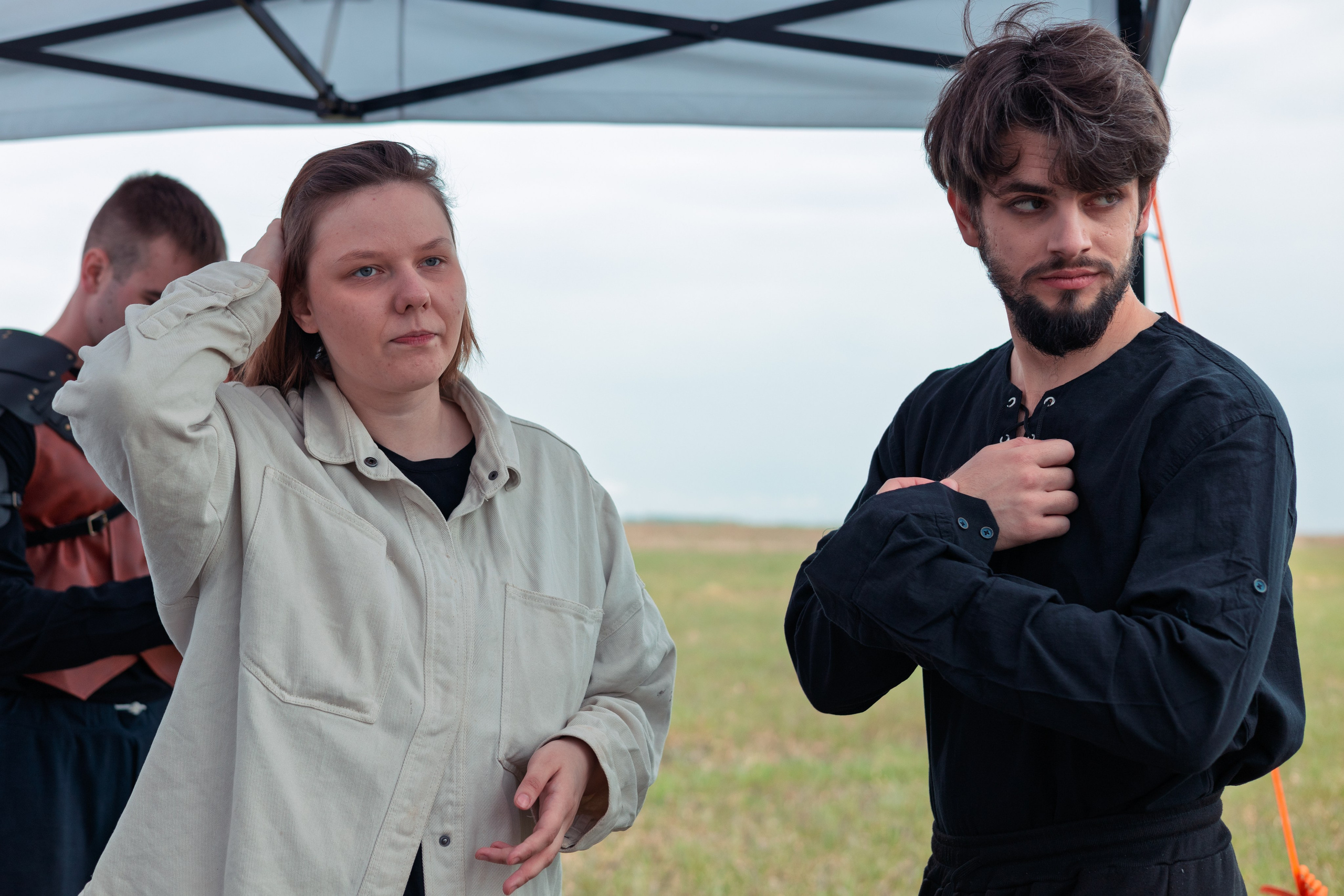 Бэкстейдж-съемка рекламы охранной компании «Тамерлан». Фотограф Белов Тимофей | Красноярск