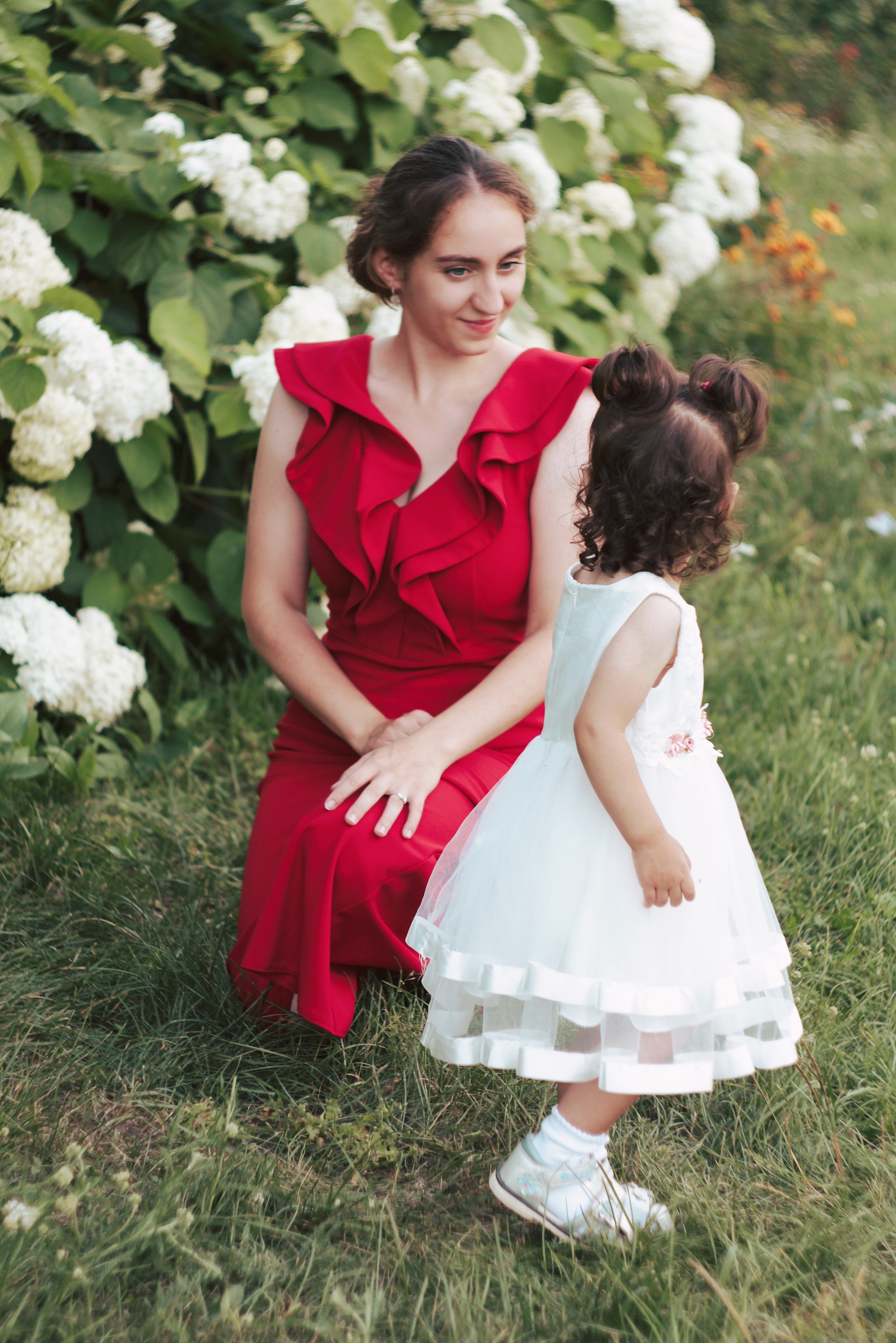 Катя и ее дочь. Photography Eva