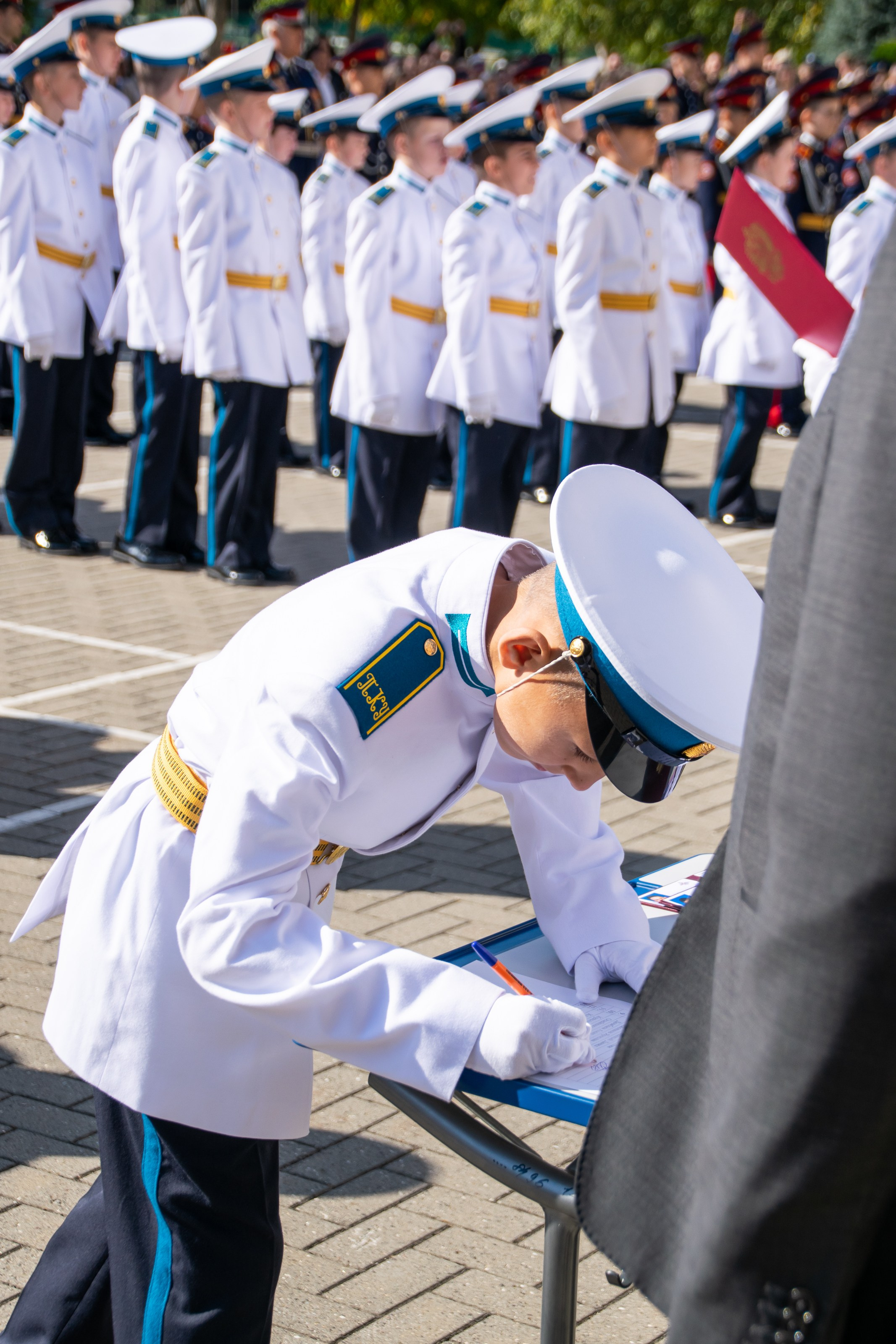 Присяга в кадетском училище. Репортажный фотограф в Ставрополе