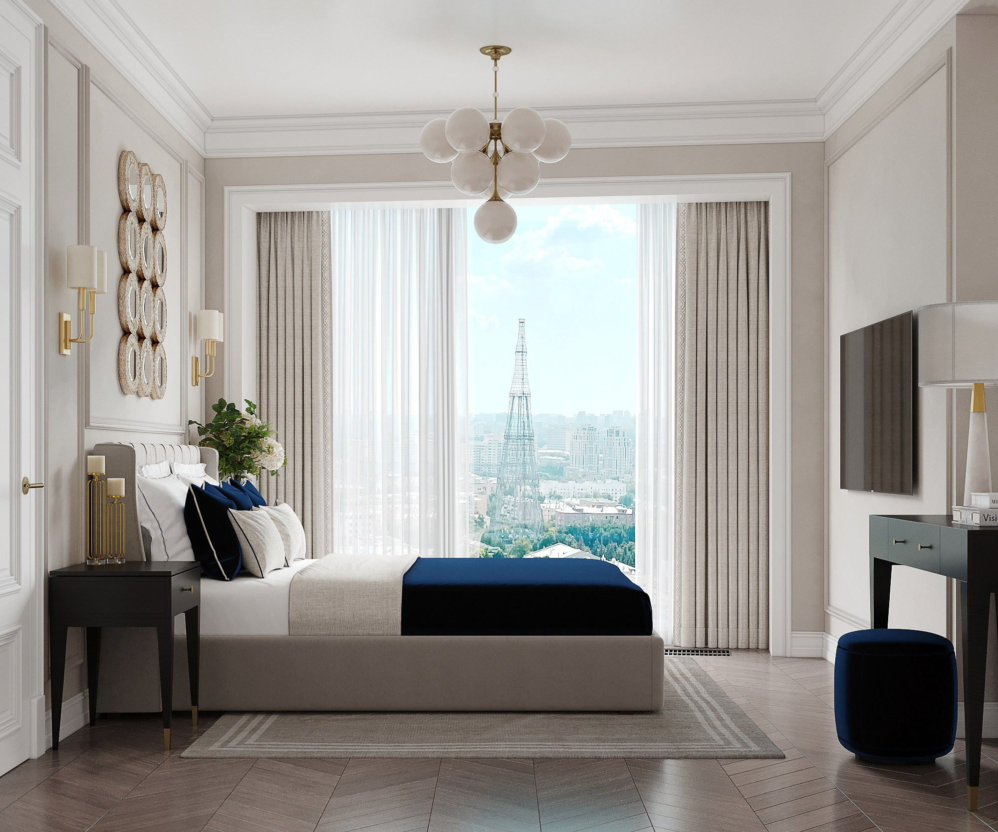 ЖК Sky house. Дизайн интерьера в Москве