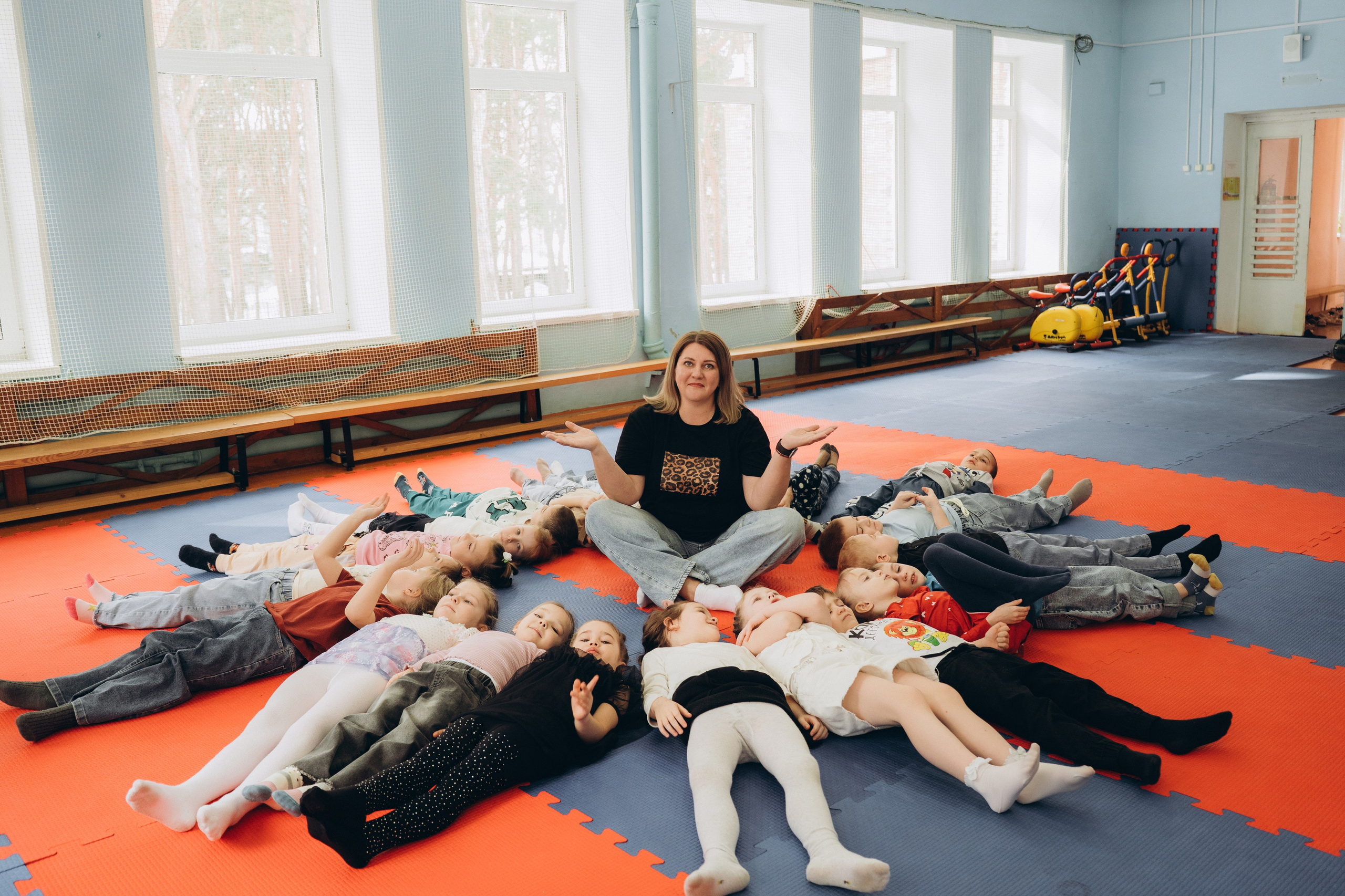 Репортаж в саду. Семейный фотограф • Домашние съемки в Нижнем Новгороде