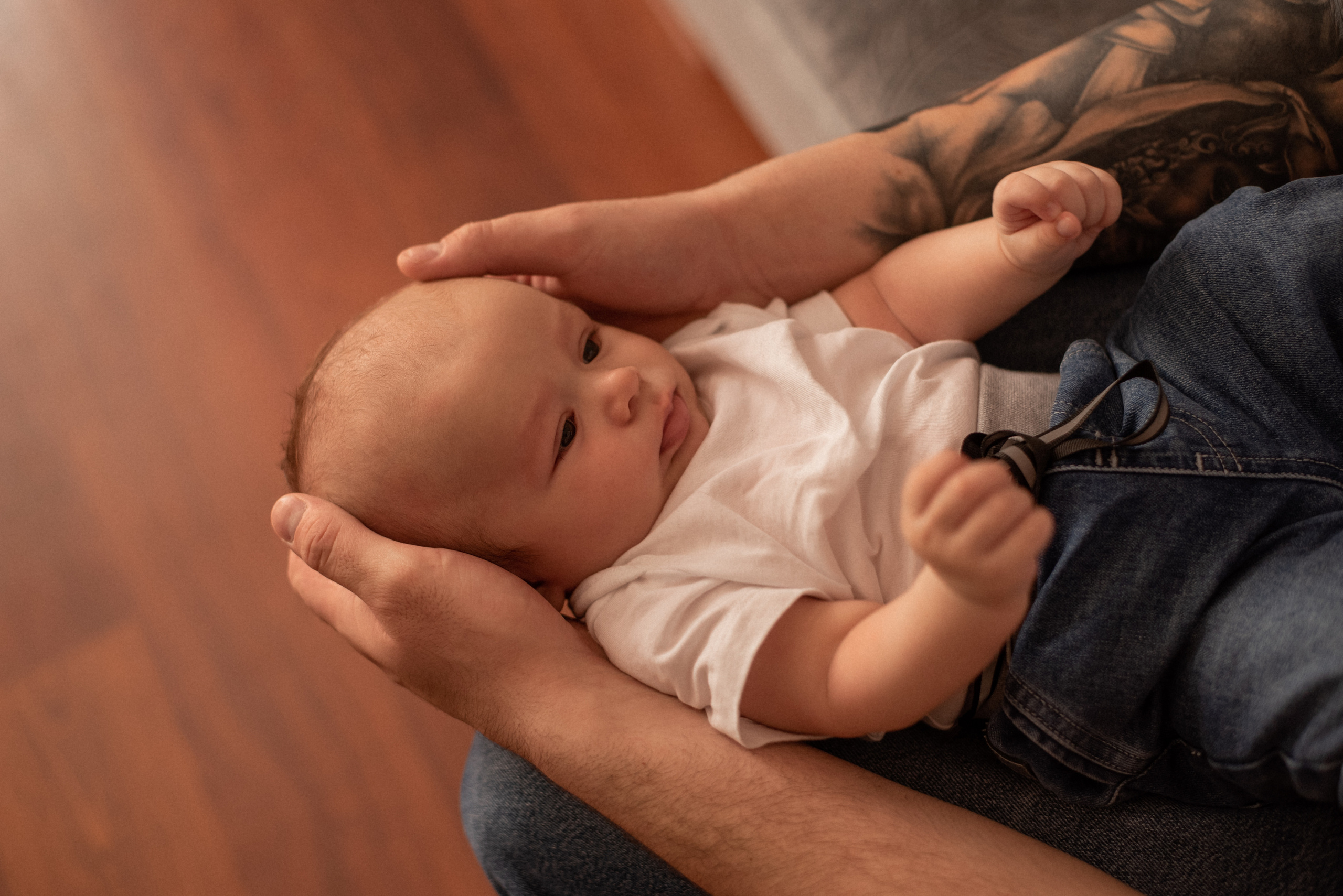 Малыш Мирон с родителями. Фотограф  Потапова Анна