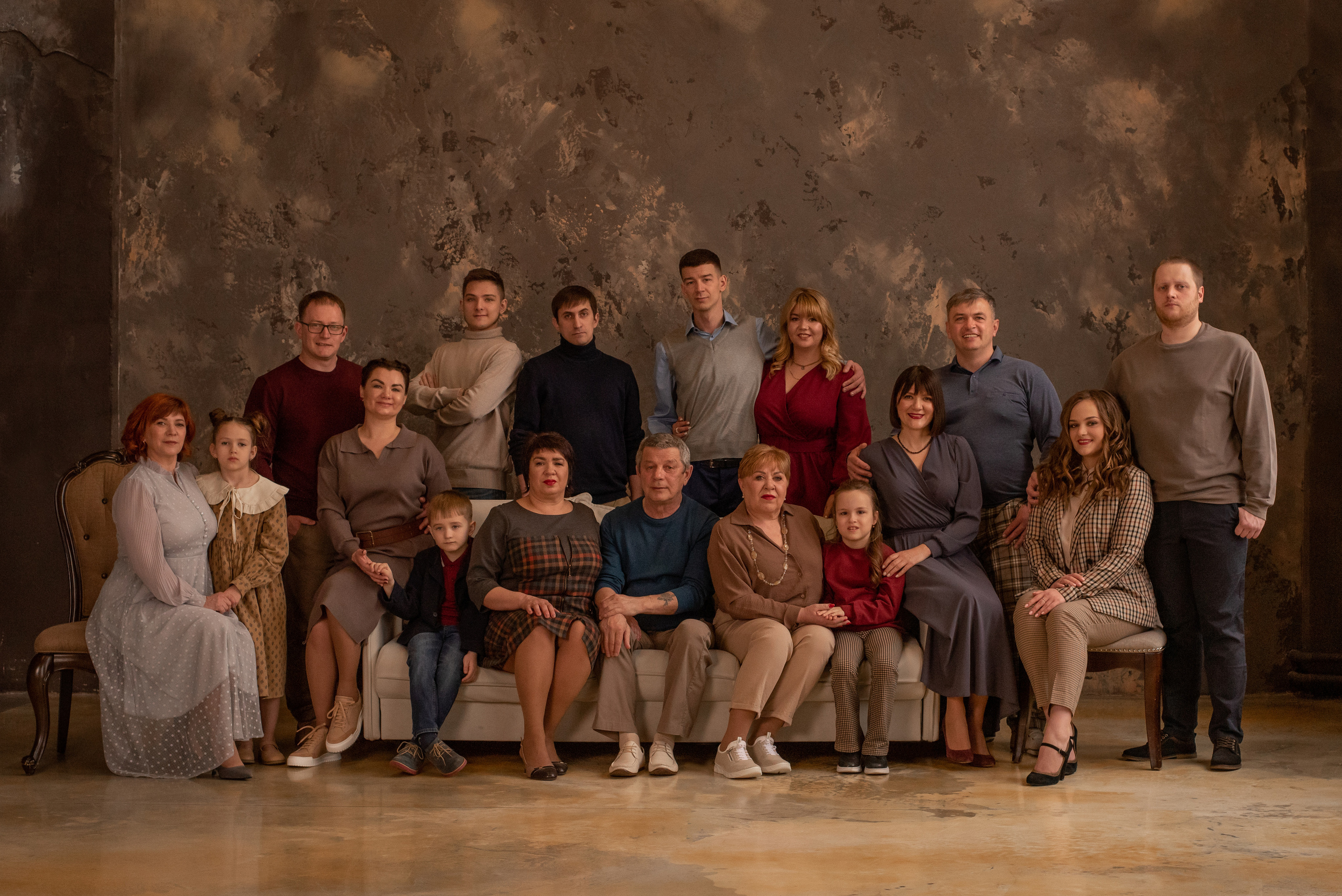 Съёмка поколений. Фотограф  Потапова Анна