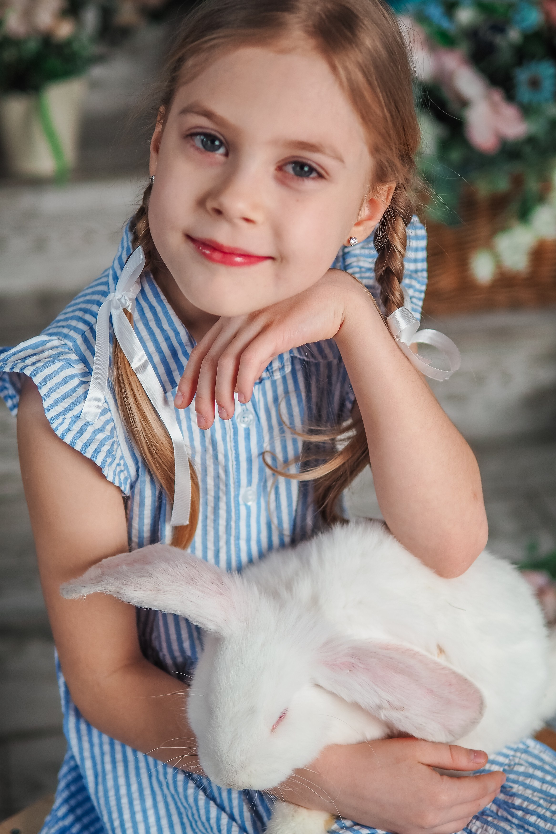 Пасхальные кролики. Портретный фотограф Павлова Светлана / Брянск /