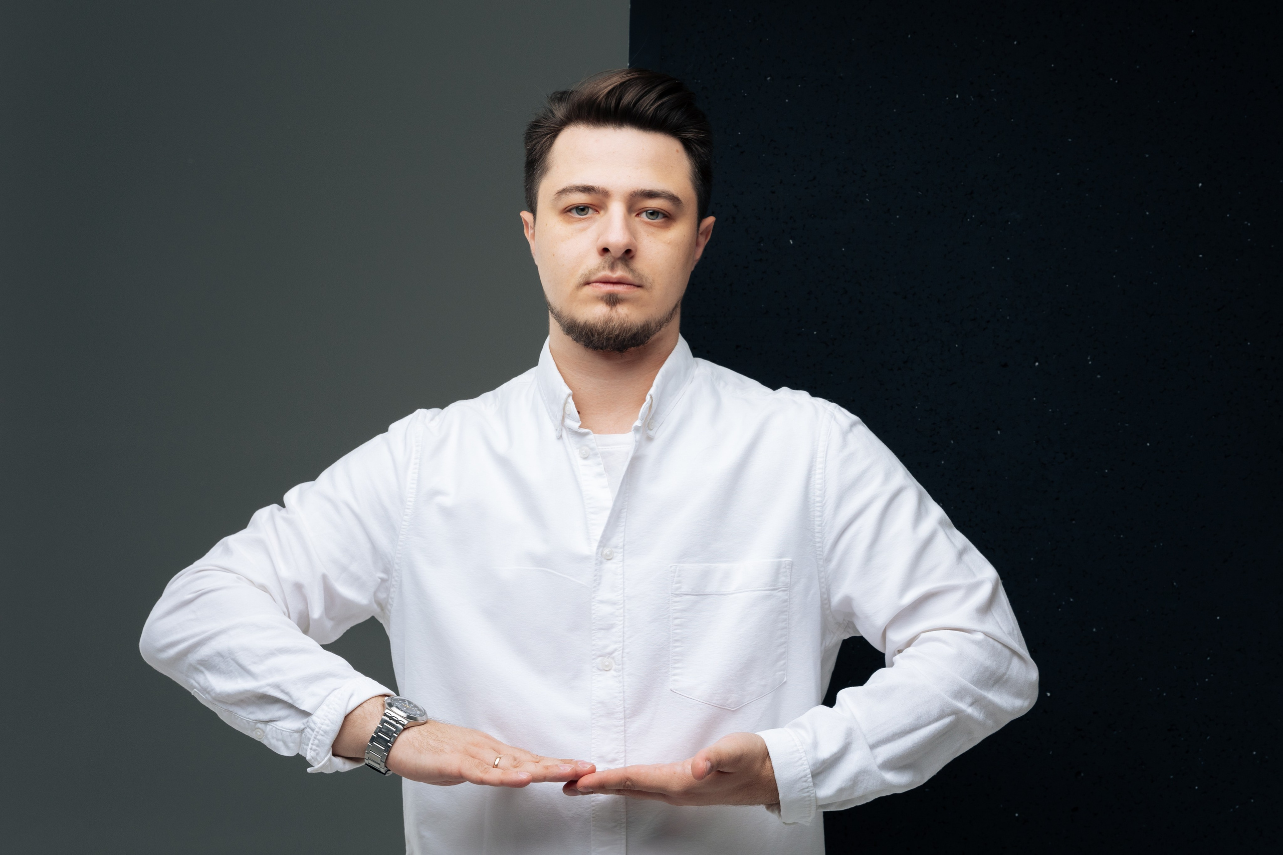 Мужицкий портрет. Фотограф Сергей Колесников