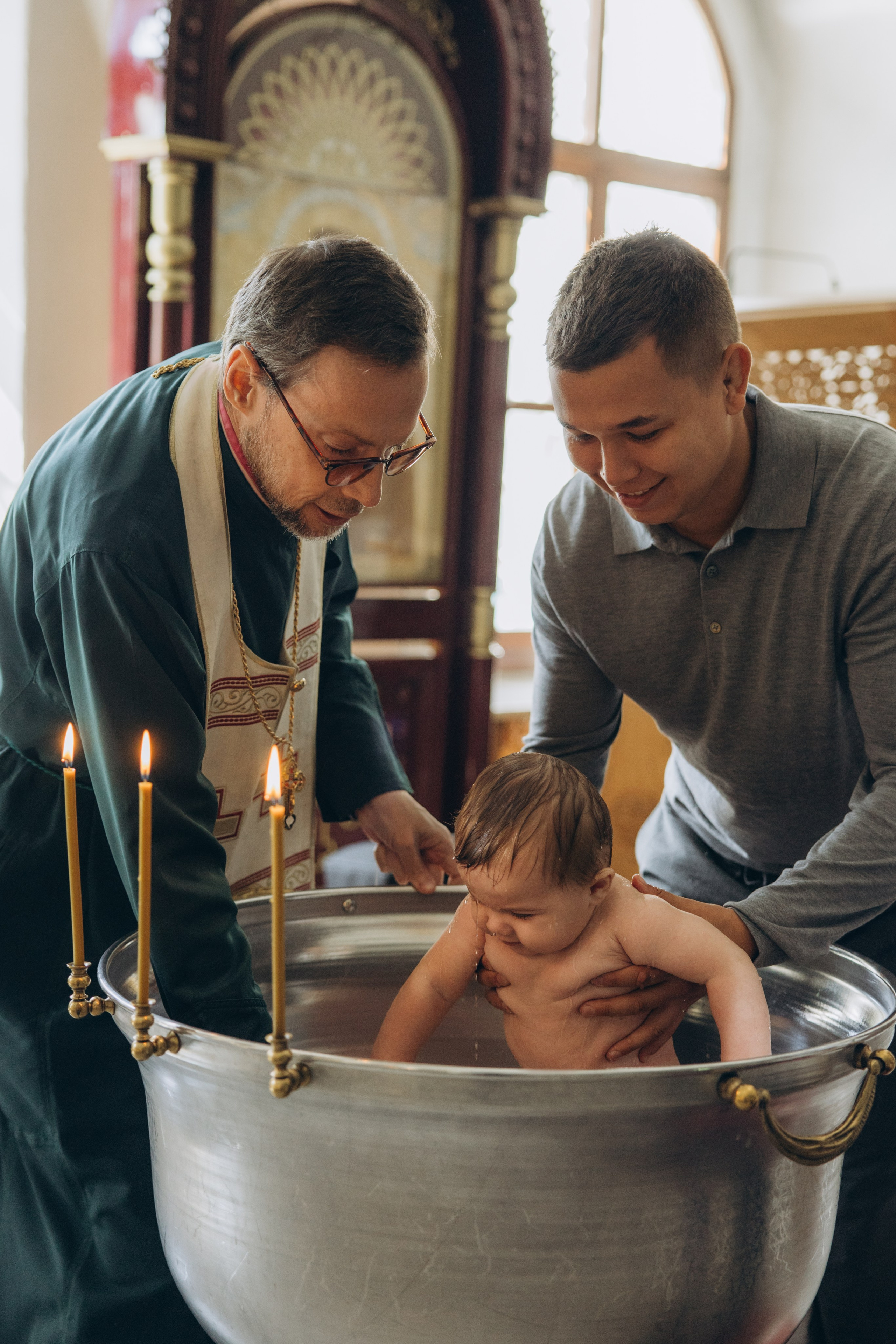 Крещение Демида. Свадебный, семейный фотограф в Иркутске Светлана Макаричева
