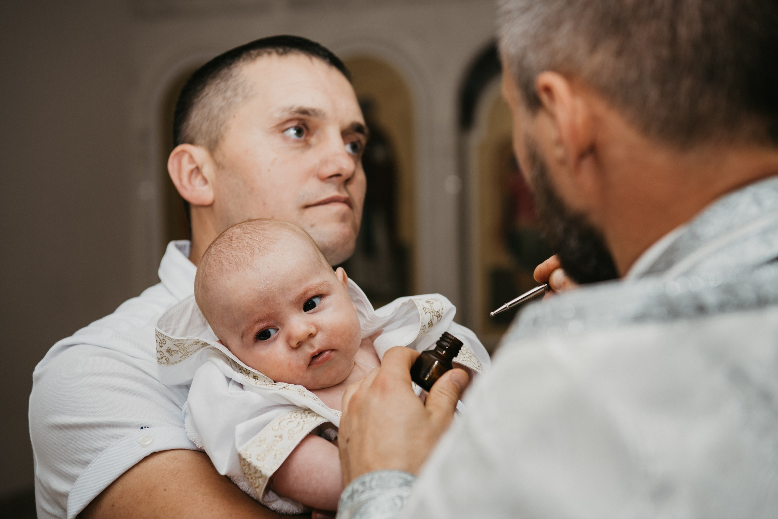 Крещение Евгения. Фотограф на выписку из роддома в Москве и МО