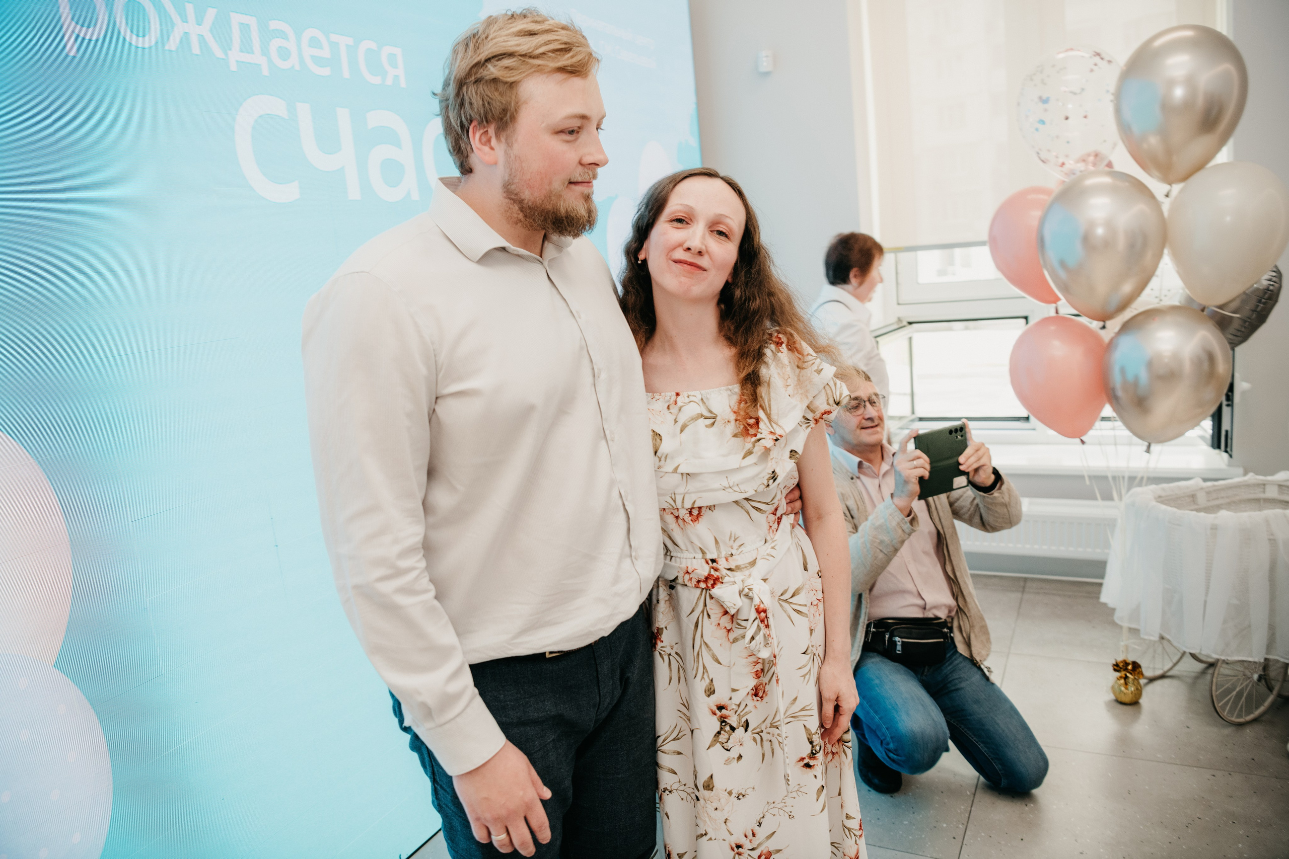 Выписка Виктории. Фотограф на выписку из роддома в Москве и МО