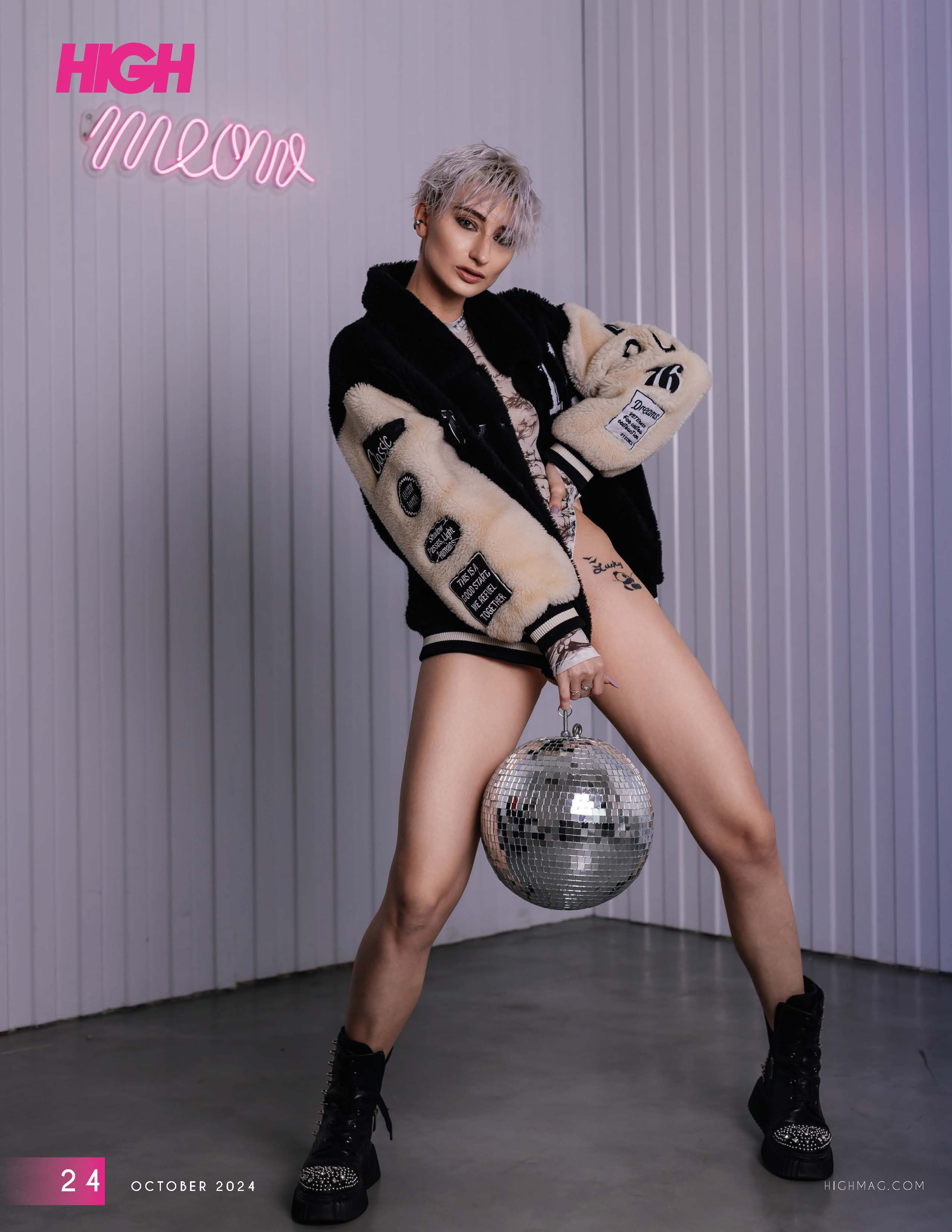 Публикация в журнале High. Фотограф: Томин Дмитрий