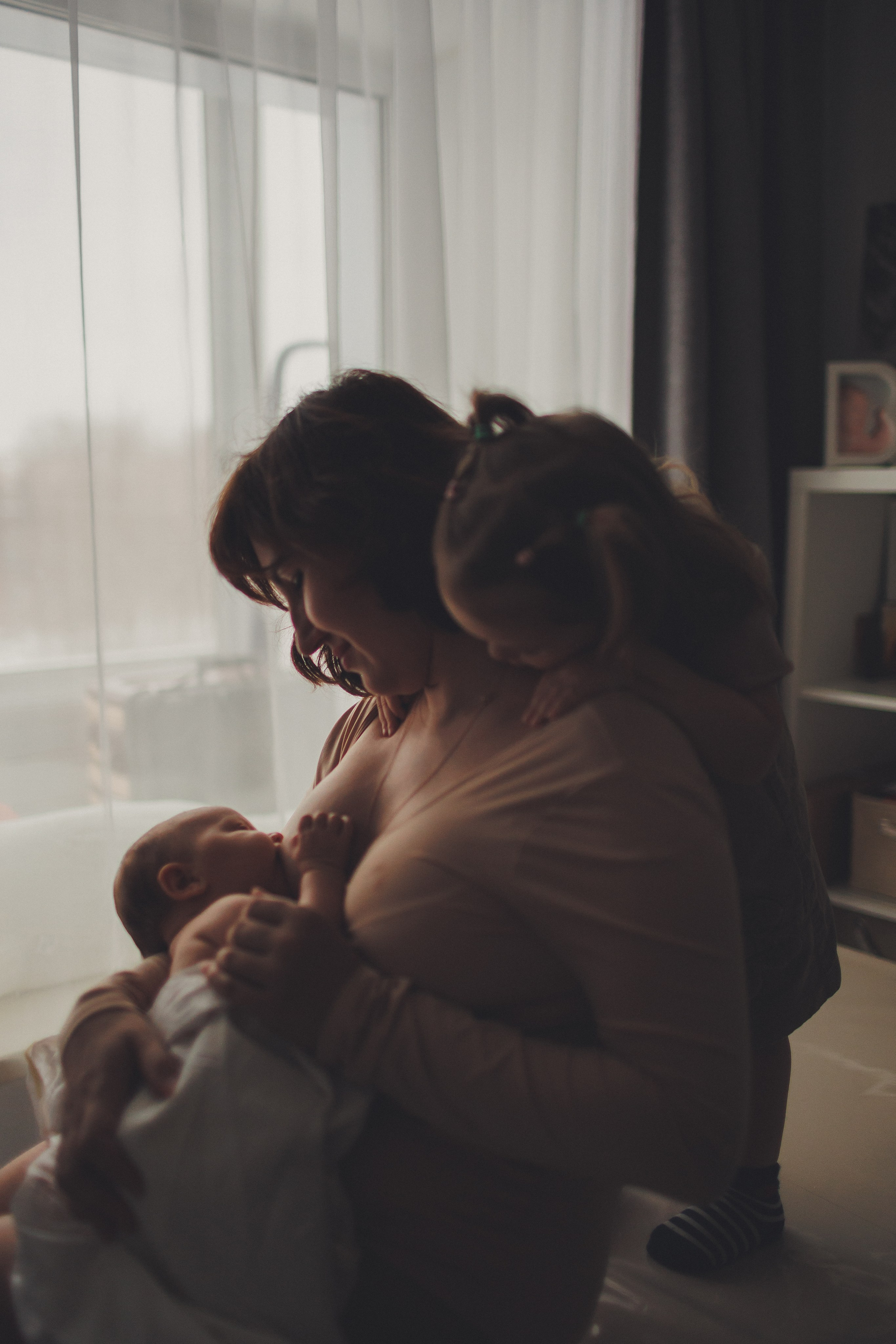 СЕМЕЙНАЯ / Максим, Люда, Соня и Макар. Фотограф Лодейное Поле Екатерина Герасимова в Санкт-Петербурге и Лен. области