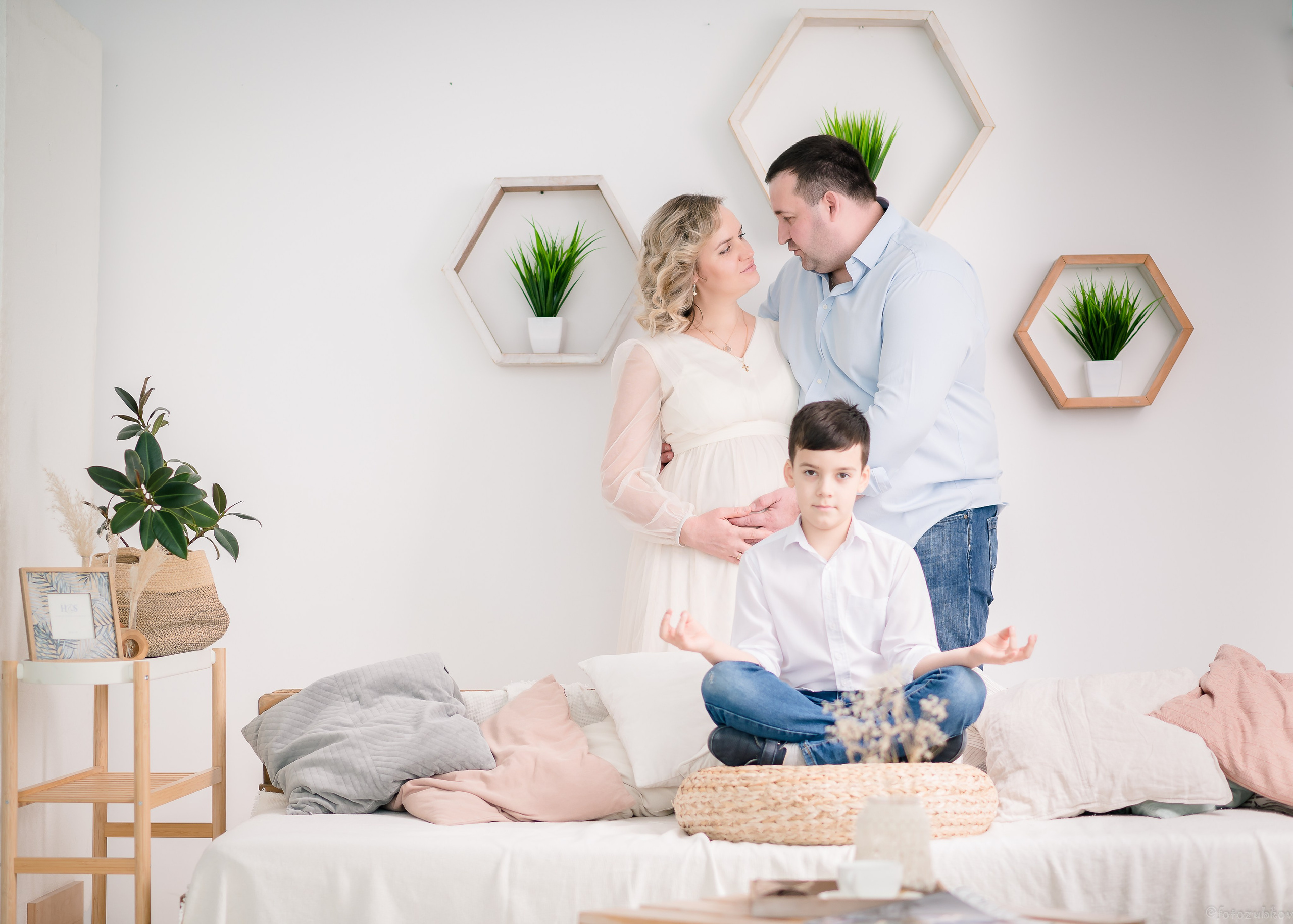 Семейная фотосессия в Москве. Портретный фотограф в Москве Александр Зубков