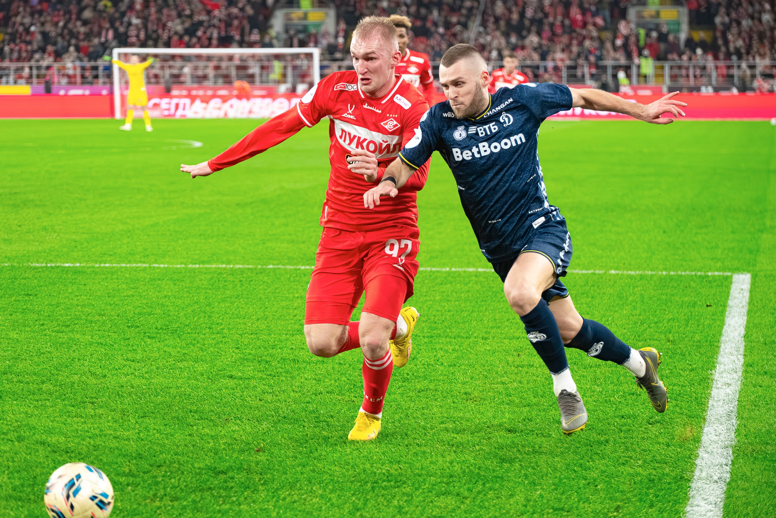 Спартак — Динамо — Чемпионат РПЛ. Спортивная фотосъемка в Москве и Московской области — Спорт в Москве