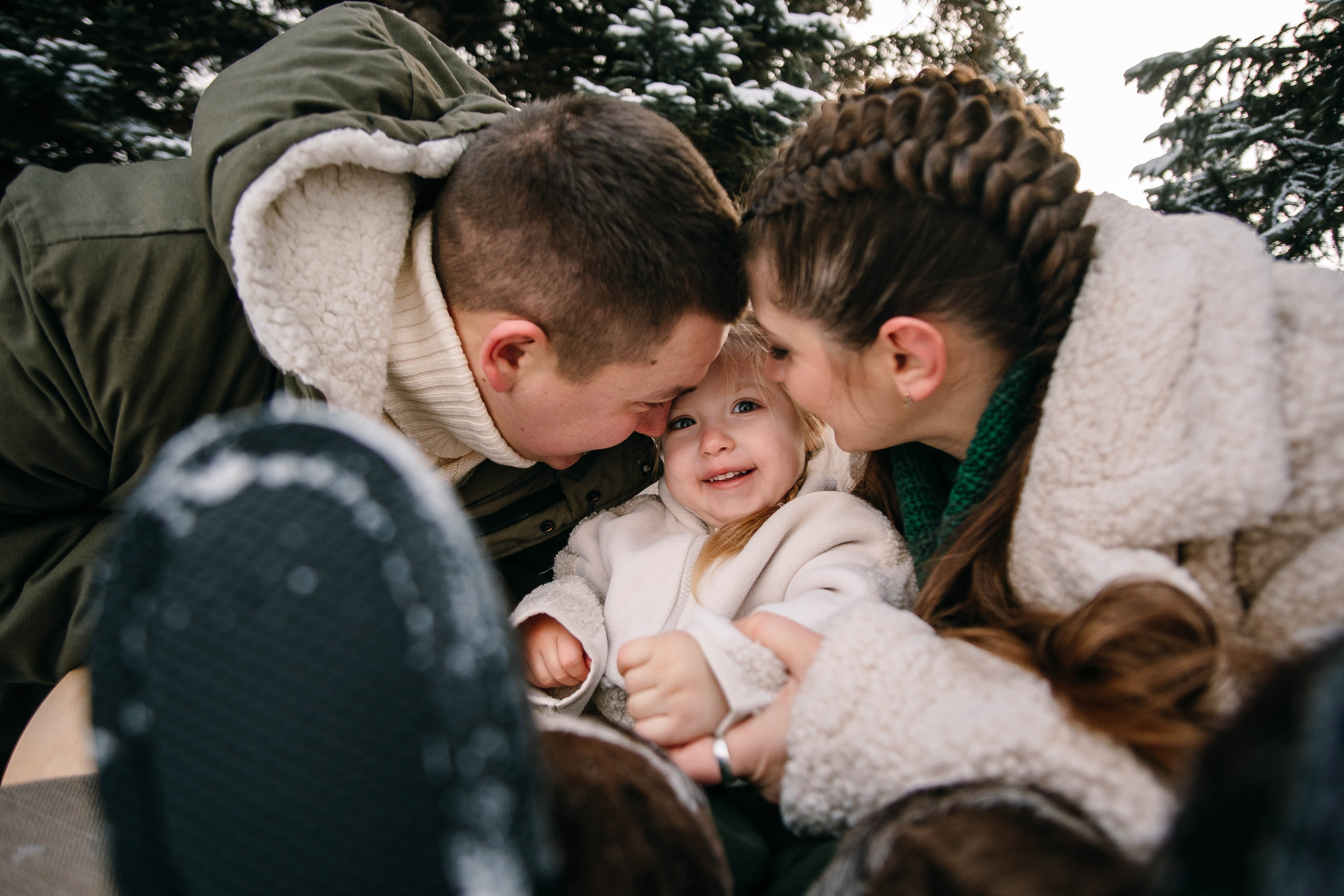Зимняя сказка в Сосновом лесу. Фотограф Сергей Логинов