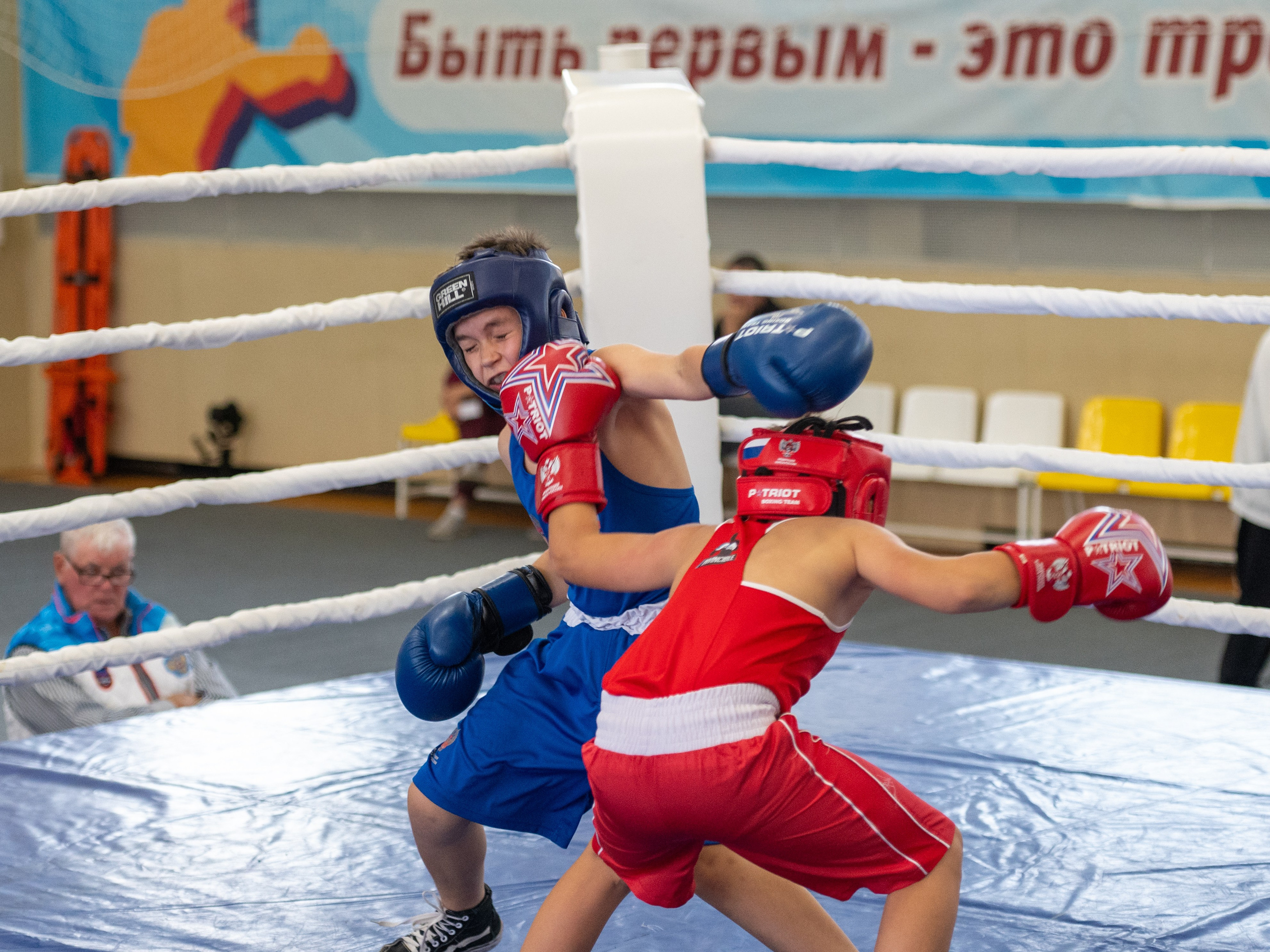 Соревнования по боксу памяти участника ВОВ В. И. Сапрунова. Фотограф в Самаре