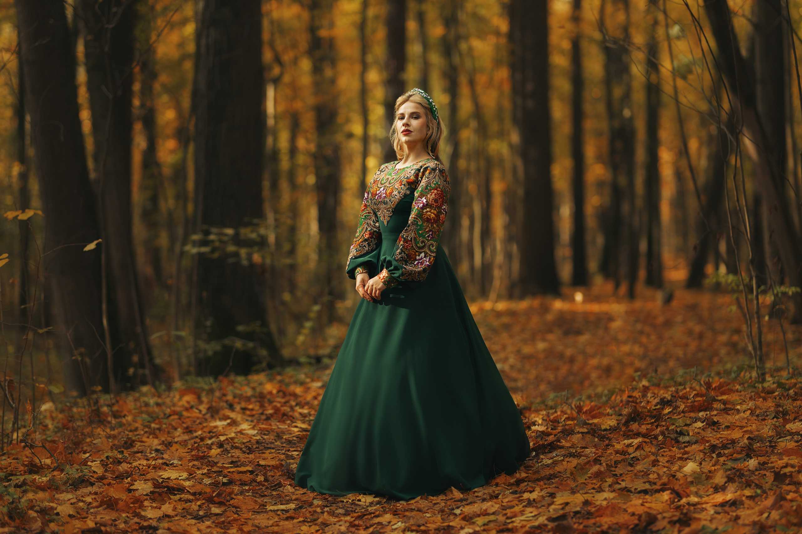 фотосессия Москва, Тимирязевский парк, фотосессия в народном стиле, фотограф Москва, фотограф Иркутск, народный стиль, Русский народный костюм, фотосессия в парке, арт-портрет мсева, портрет москва, фотопортрет москва, Мсоква, Иркутск, фотопортрет Иркутск 