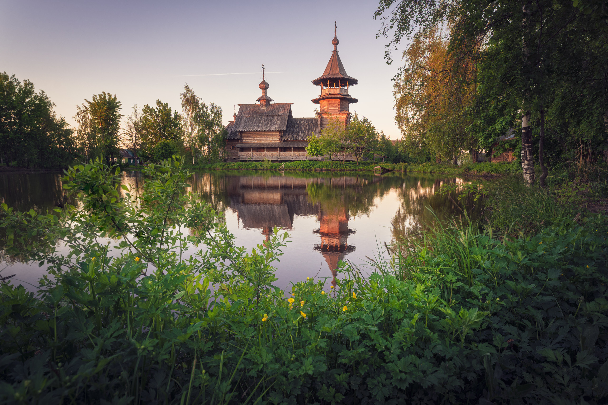 Церковь Благовещения Пресвятой Богородицы в Благовещенье. Сергиев-Посад. фотограф Андрей Баскевич