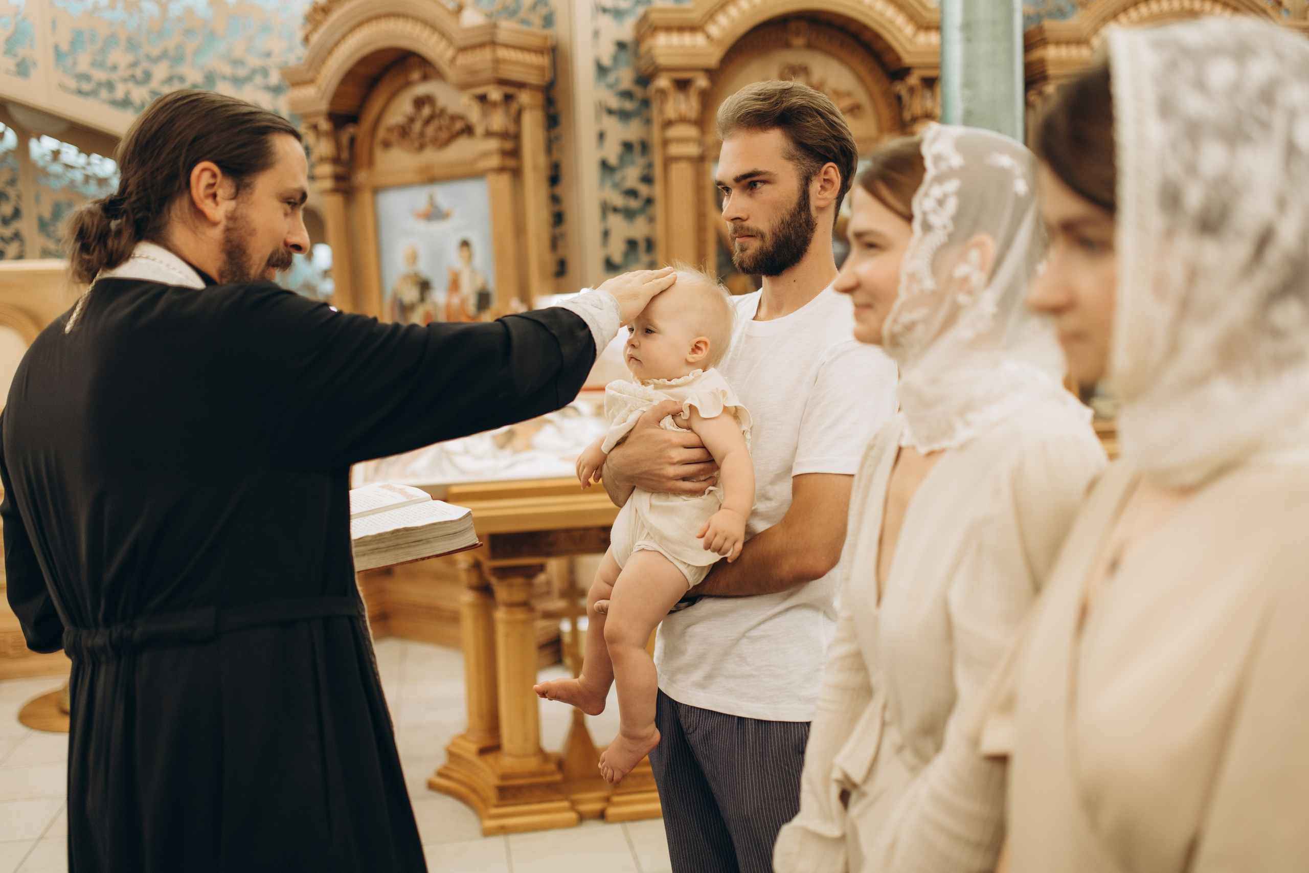 Крещение Марии и Валерии. Семейный фотограф в Краснодаре Виктория Кокоулина