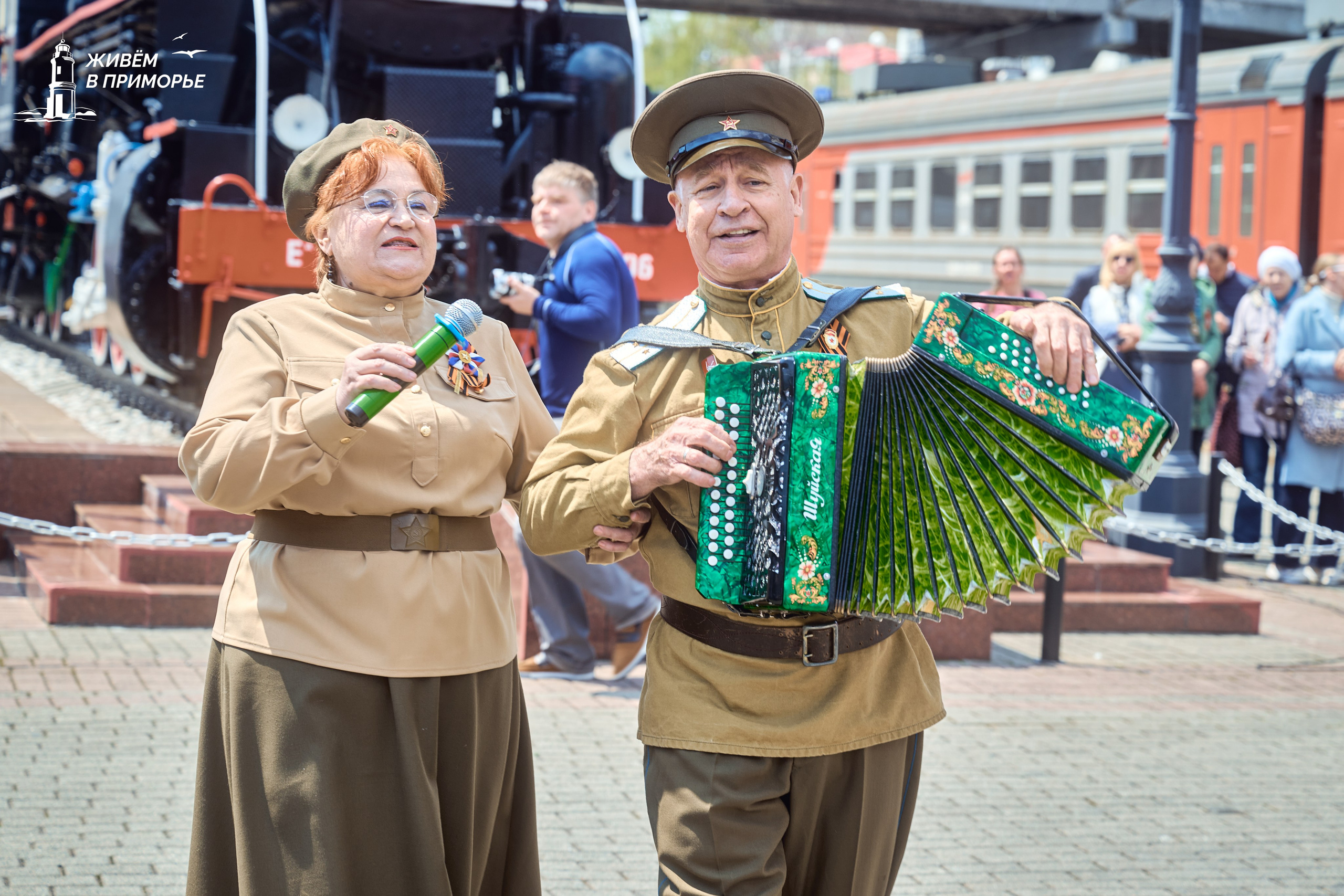 Поезд победы. Профессиональный репортажный фотограф Инесса Иминова