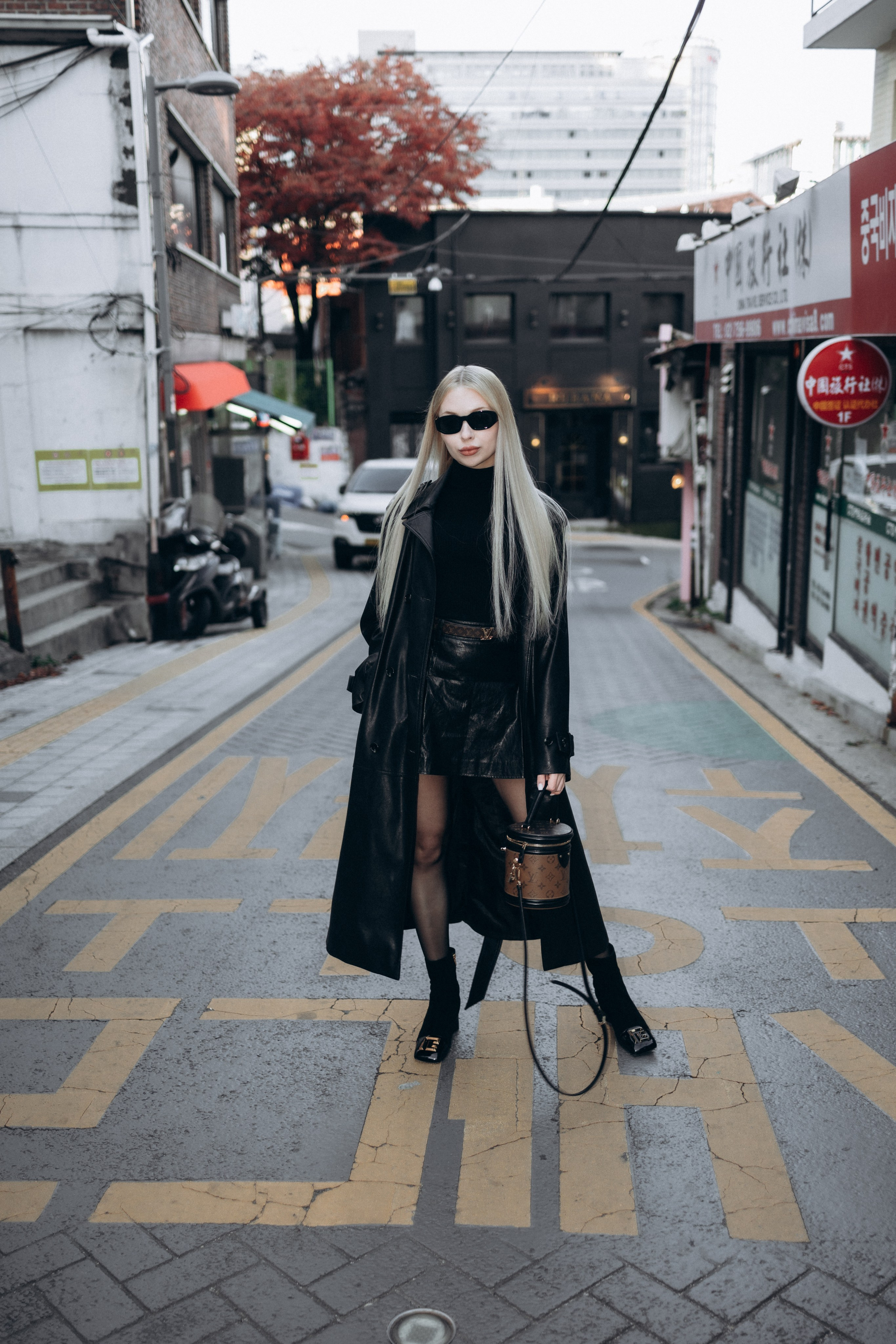 Полина индивидуальная съемка у Намсана. Фотограф Артем Бросов в Санкт-Петербурге и Дубае